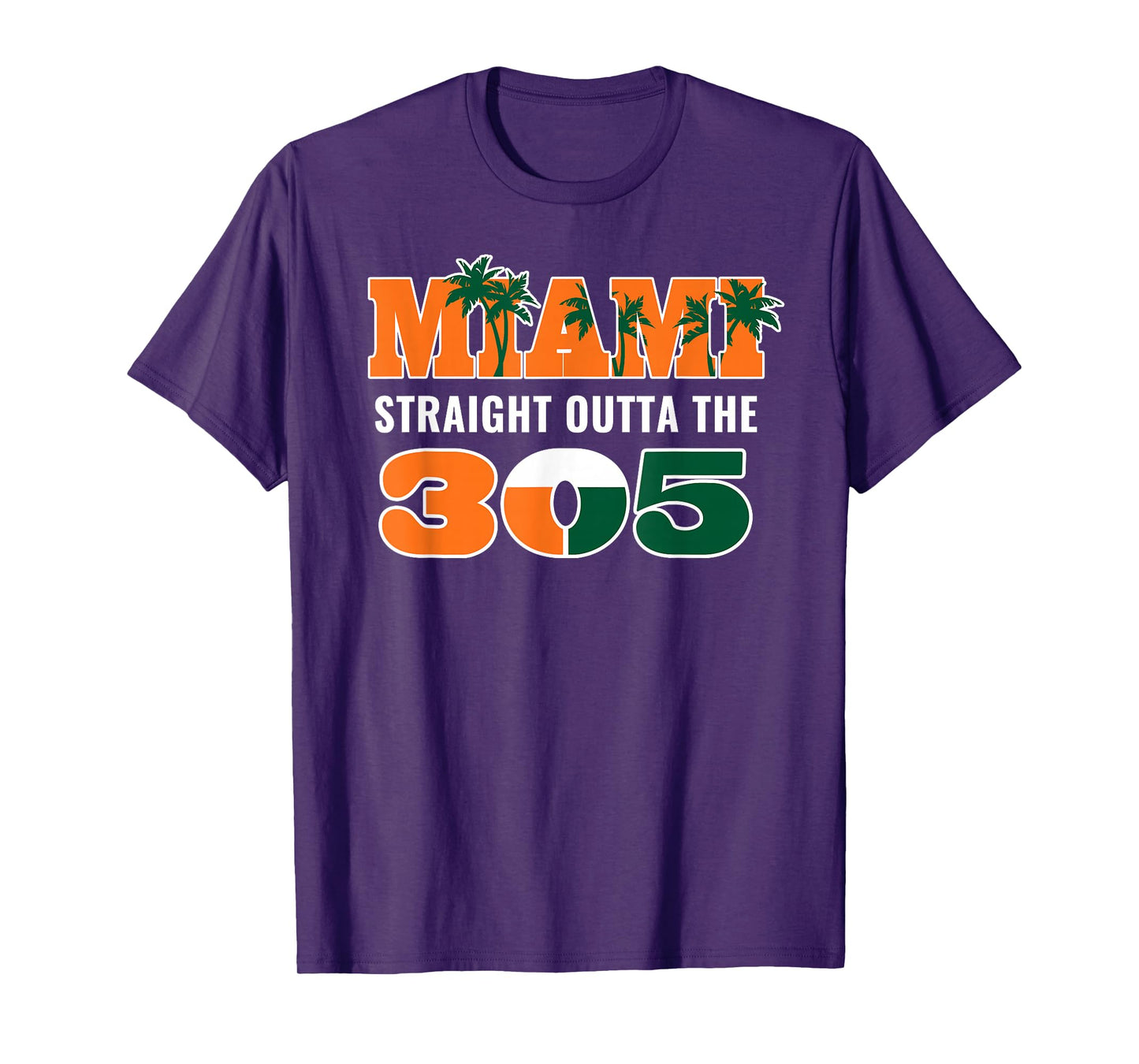 Straight Outta The 305 Miami Florida Pride Lifestyle T-Shirt