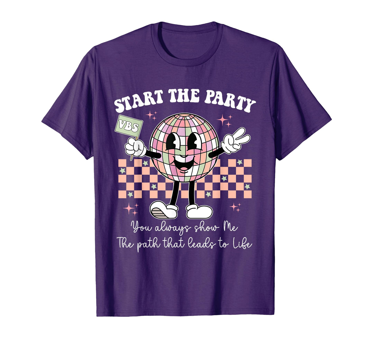 Groovy Disco Start Party VBS Vacation Bible School 2024 T-Shirt