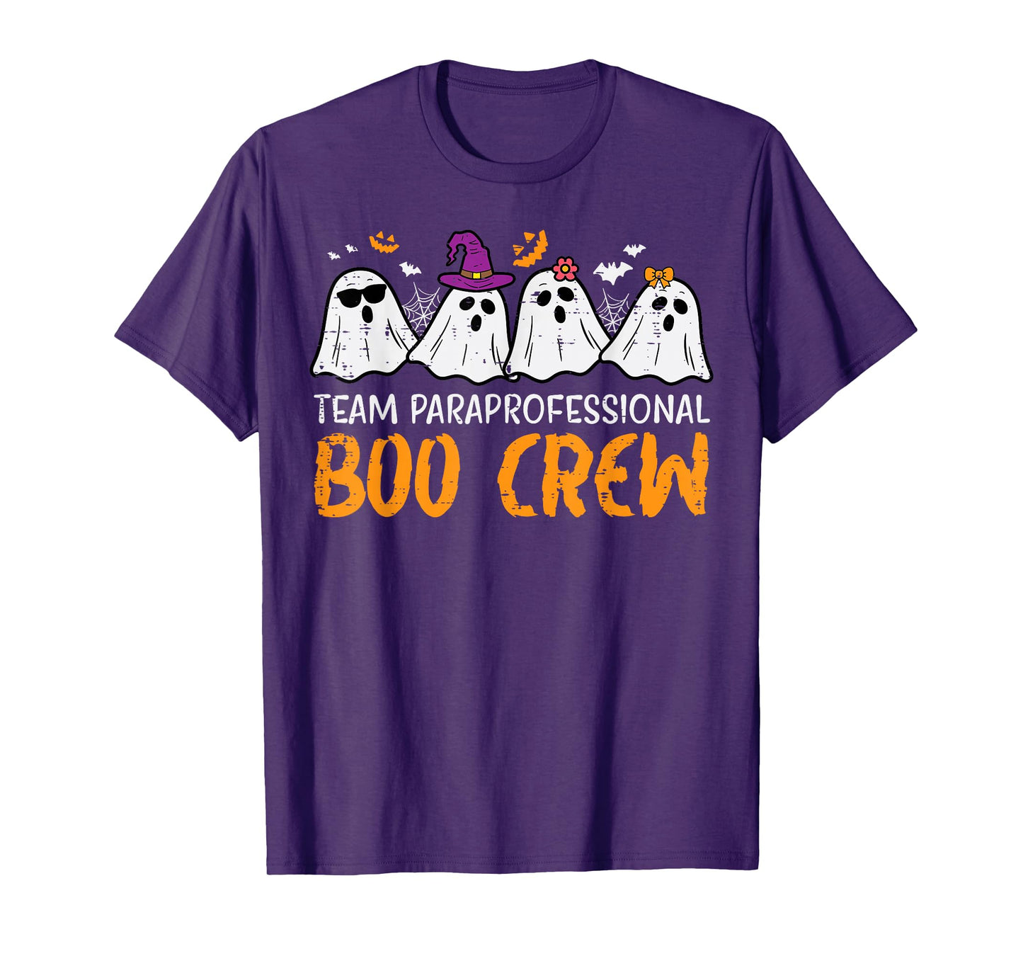 Halloween Team Paraprofessional Boo Crew Para Costume Women T-Shirt