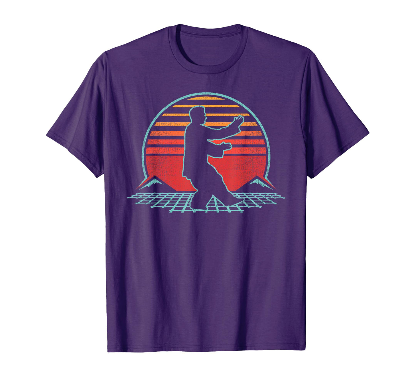 Tai Chi Retro Vintage 80s Style Martial Arts Gift T-Shirt