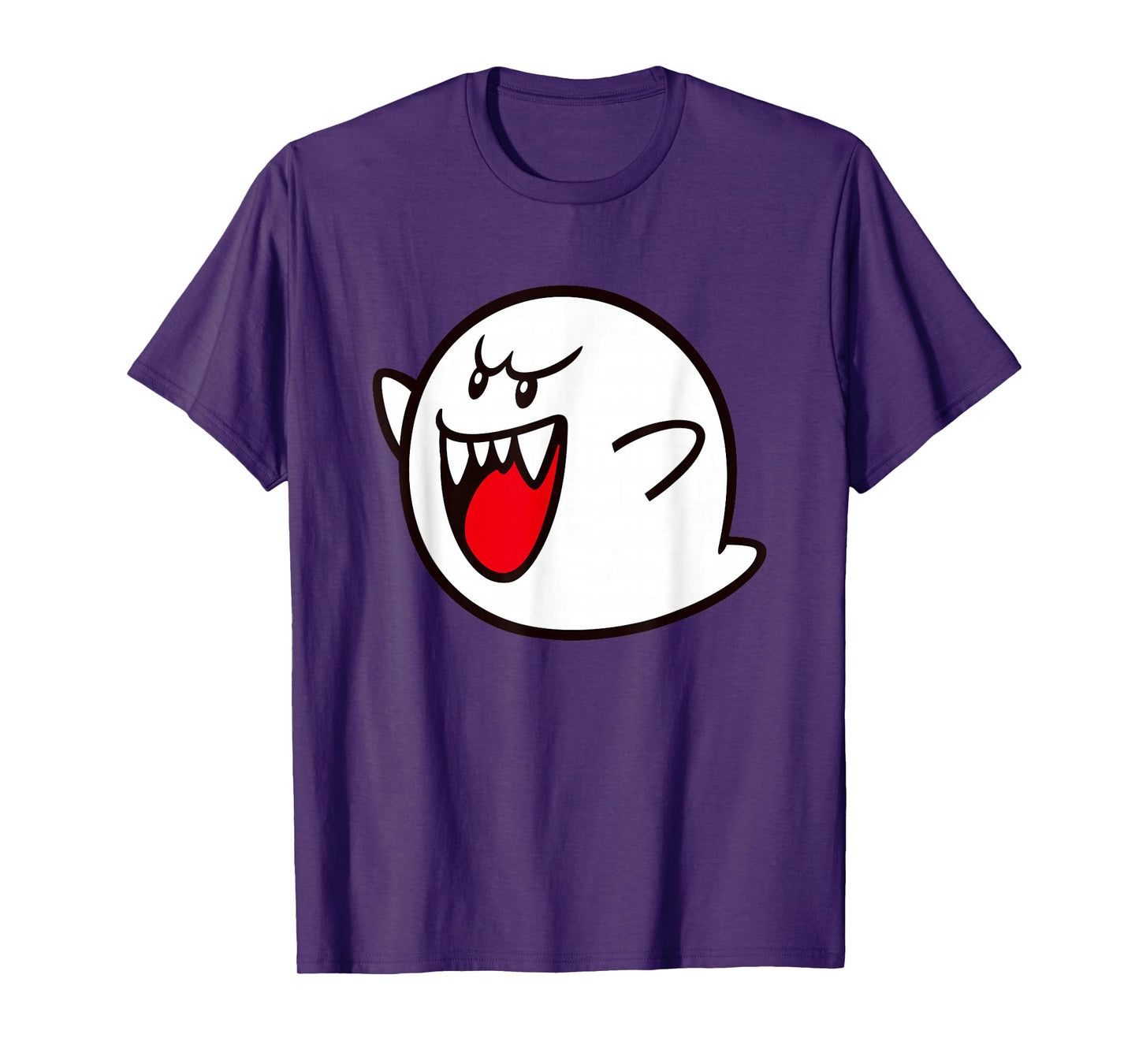 Super Mario Boo Spooky Big Character Icon T-Shirt