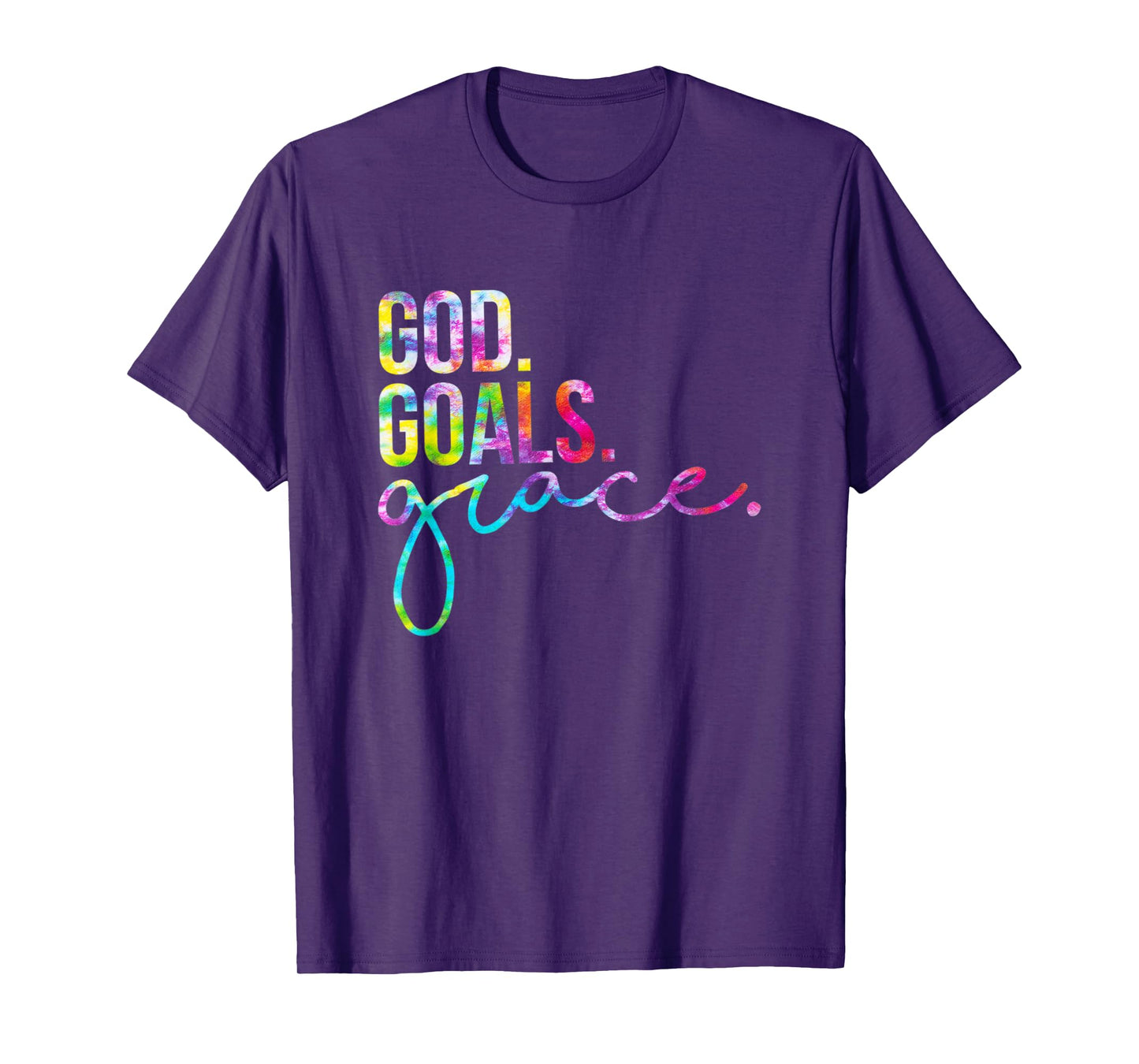 God Goals Grace, Christian Workout Tank, Christian Tee, Mom T-Shirt