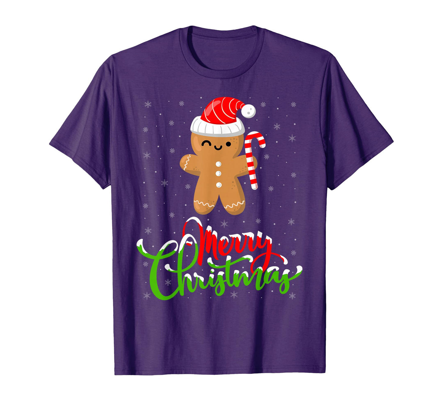 Merry Christmas Funny Gingerbread Cookie Baking Christmas T-Shirt