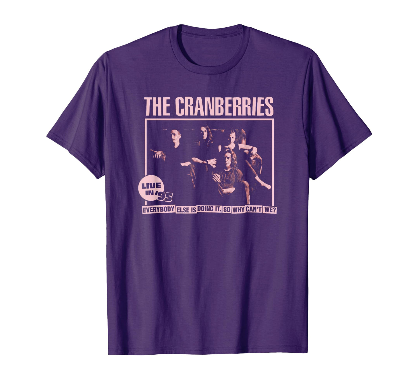 The Cranberries Live in '95 Concert Tour Vintage Band T-Shirt