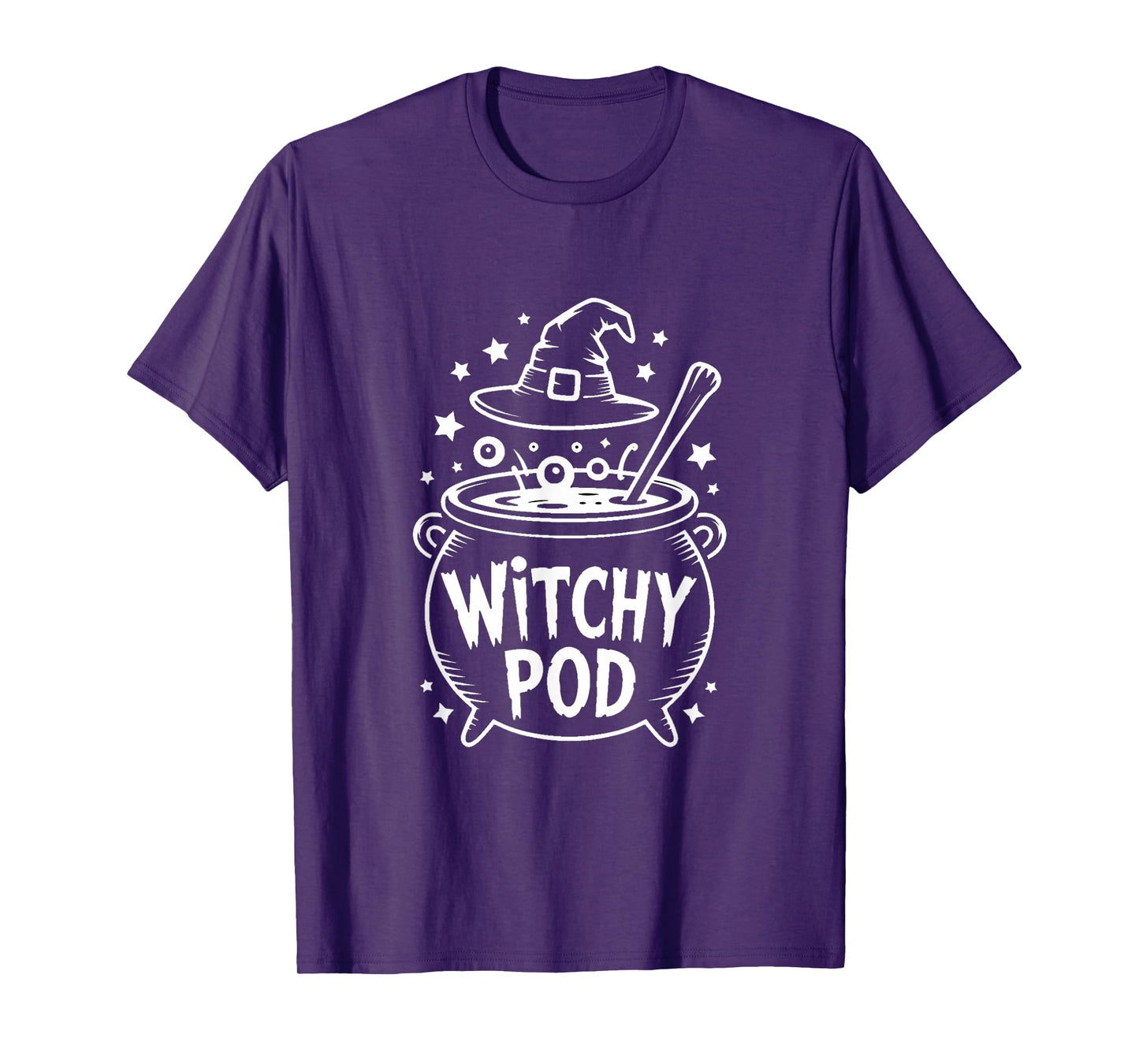 Kawaii Isopod Witch Cauldron Halloween T-Shirt