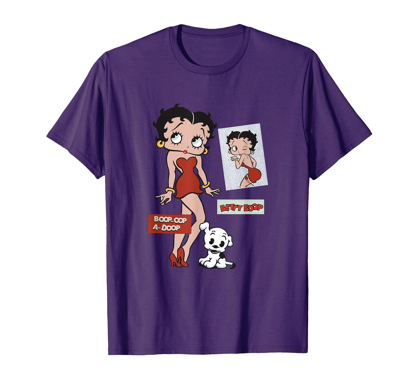 Betty Boop Picture Perfect Betty Patches T-Shirt