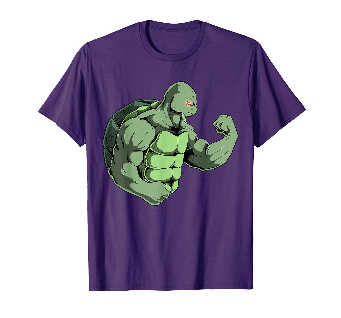Tortoise Turtle Powerlifter Strongman Weightlifting Workout T-Shirt