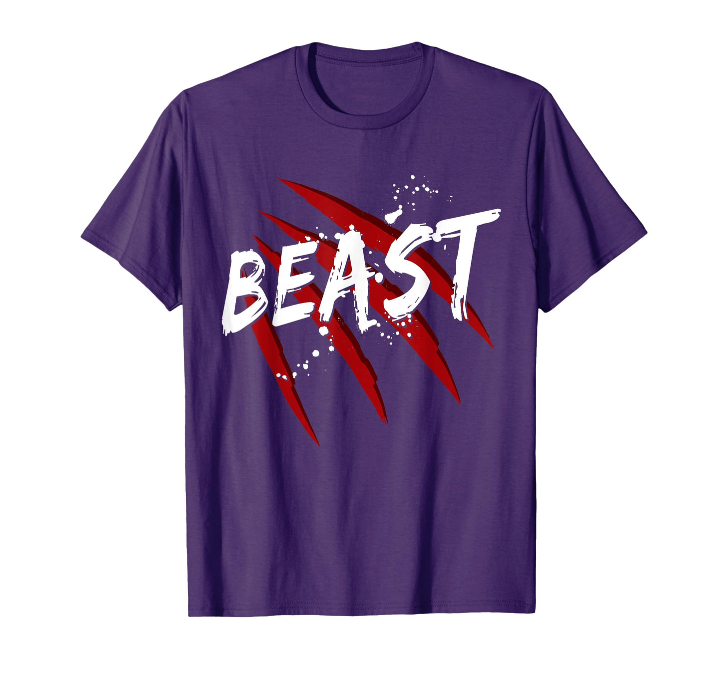 Gym Workout Training Beast Fitness Weight Loss Exercise T-Shirt
