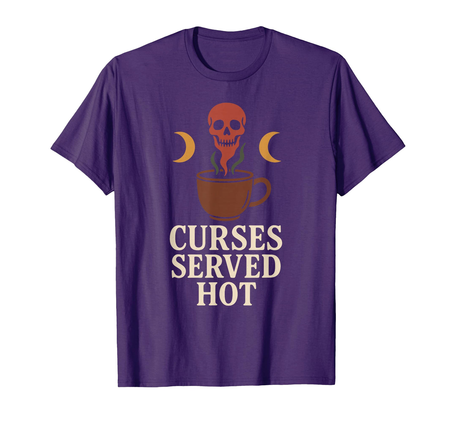 Kitchen Witch Herbs Magic Moonlight Cooking Pagan Vibes T-Shirt