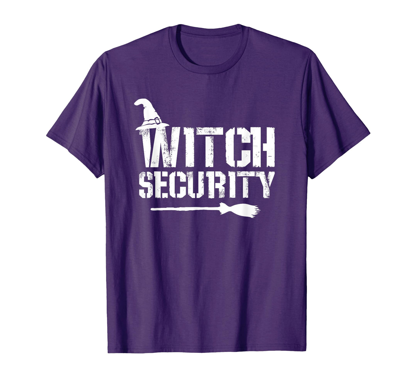 Witch Security Easy Husband of Witches Costume Boyfriend T-Shirt