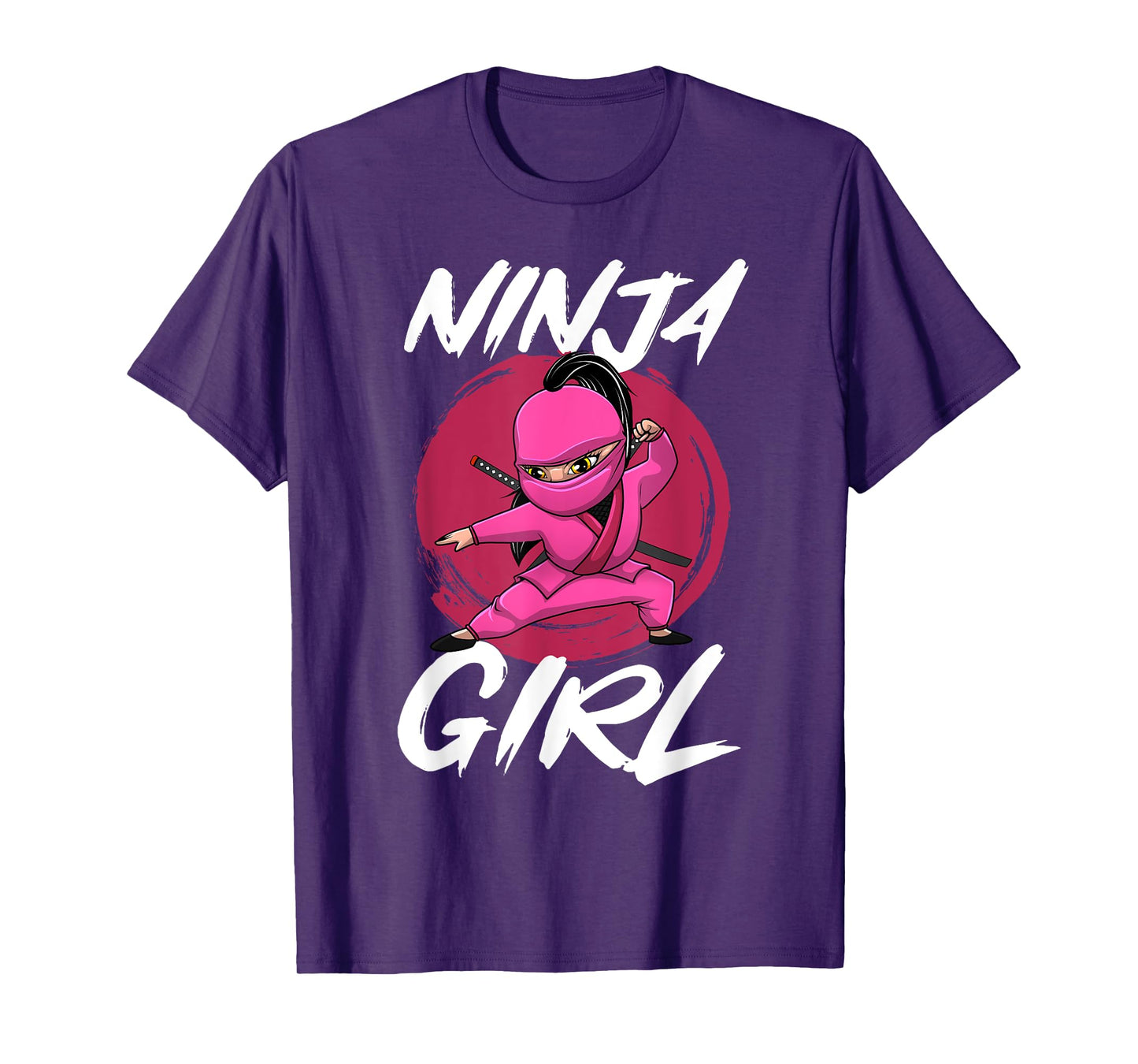 Cool Ninja Art For Women Girls Shinobi Ninja Training Ninja T-Shirt