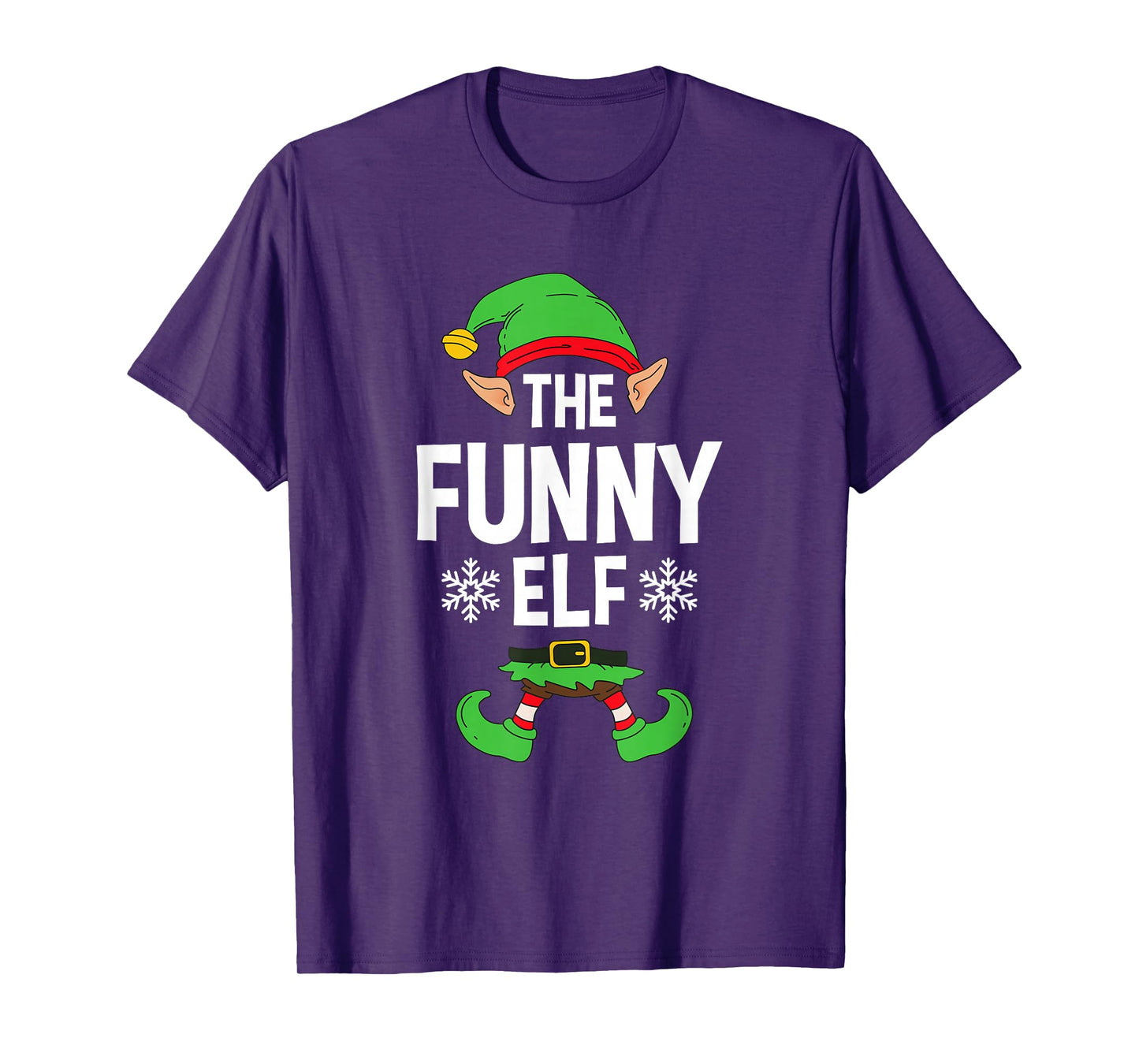 The Funny Elf Party Family Group Matching X-Mas Saying T-Shirt