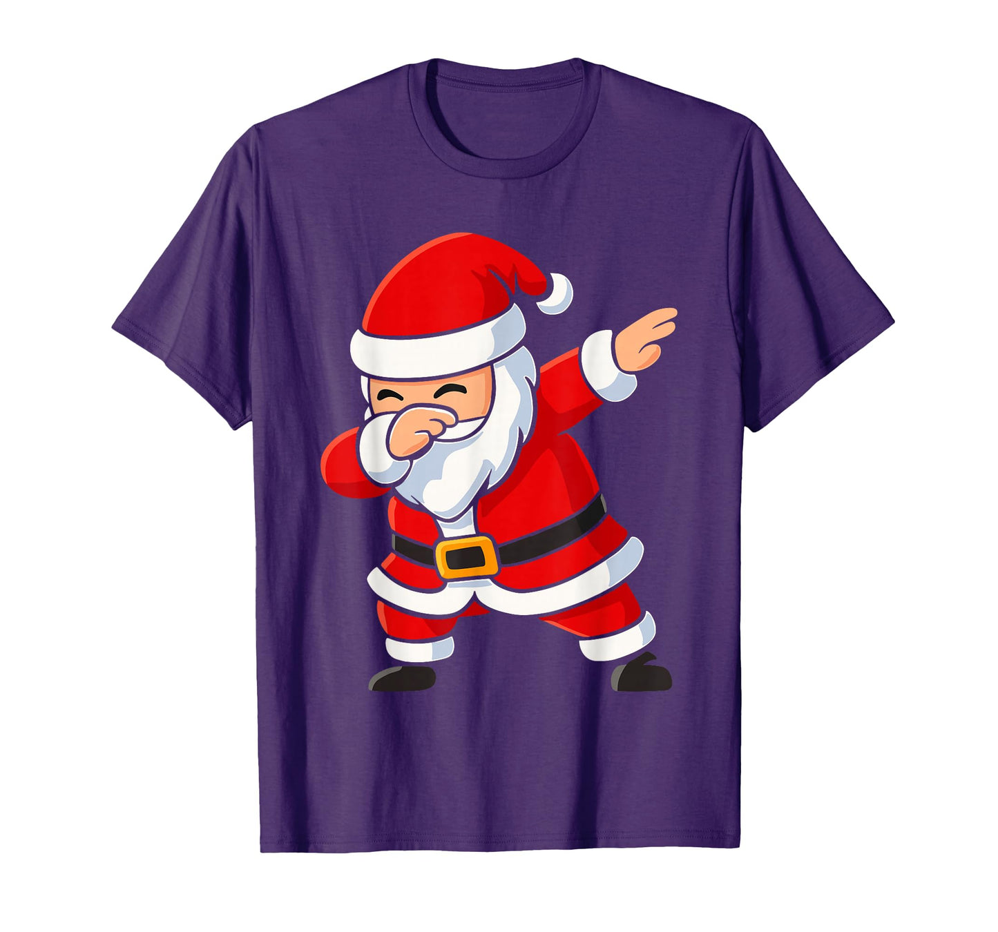 Dabbing Santa Claus Costume, Kids Christmas Santa Hat T-Shirt