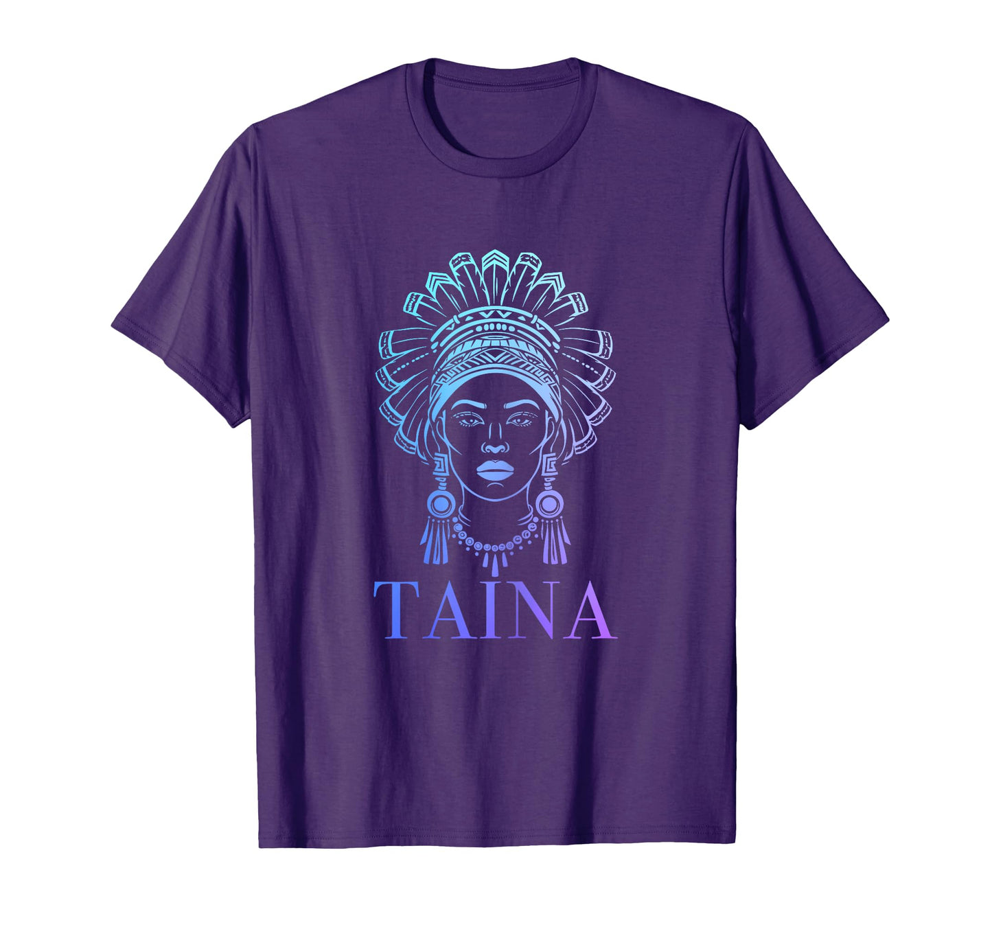 Taina Taino Woman Boricua Boriken Indigenous Puerto Rican T-Shirt