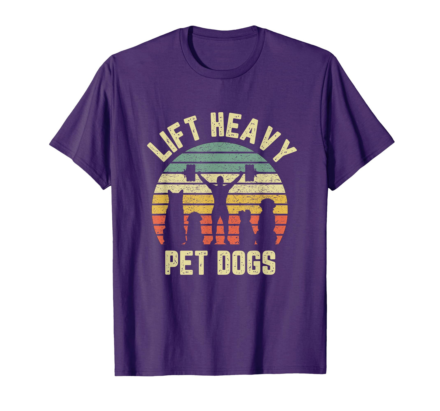 Funny Lift Heavy Pet Dogs Shirt Weightlifters Gym Fitness T-Shirt