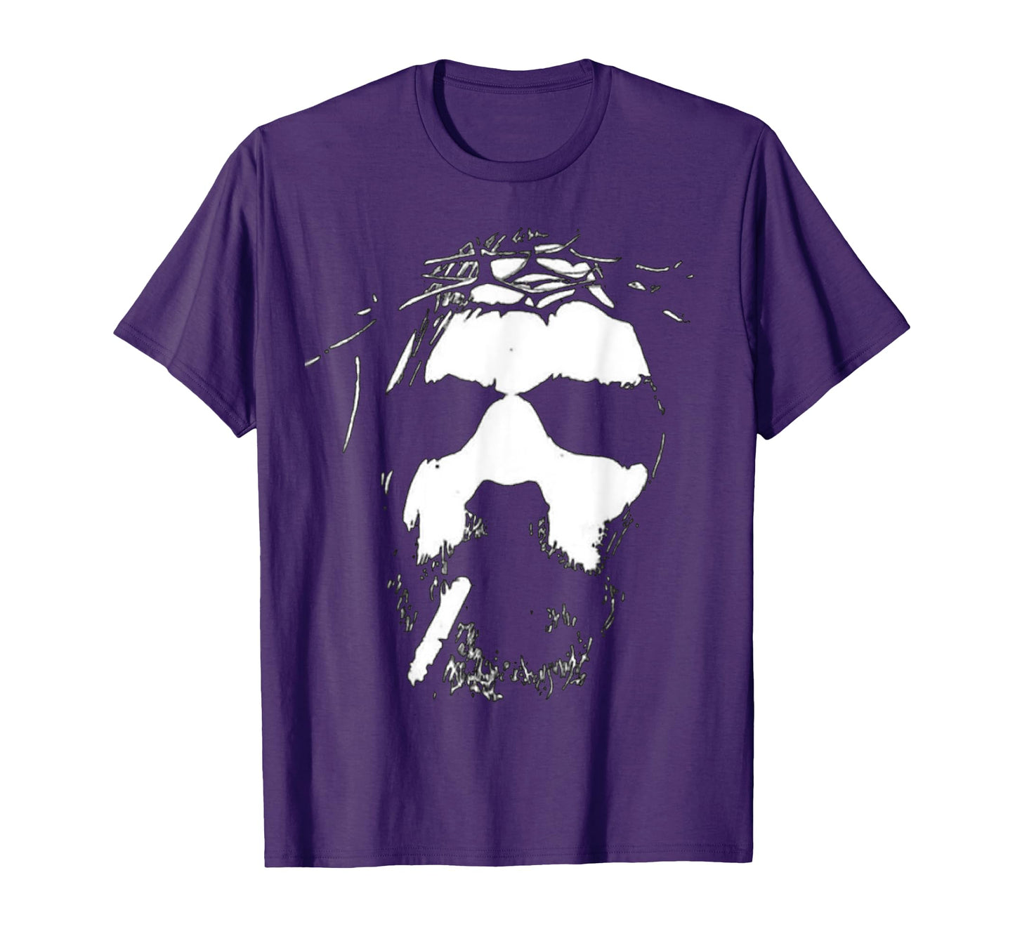 Vintage Jesus Smoking - Dark Style Art - God - Religion T-Shirt