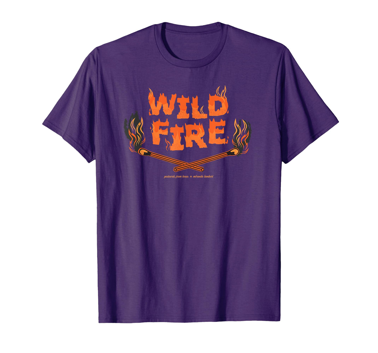 Miranda Lambert Wildfire Postcards From Texas T-Shirt