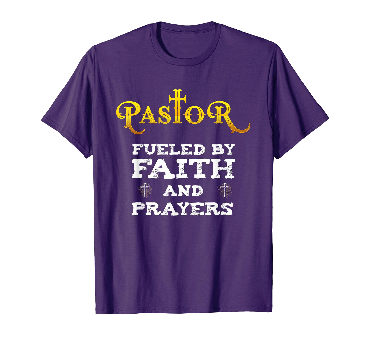 Pastor Fueled By Faith And Prayers TShirt Appreciation Gift T-Shirt