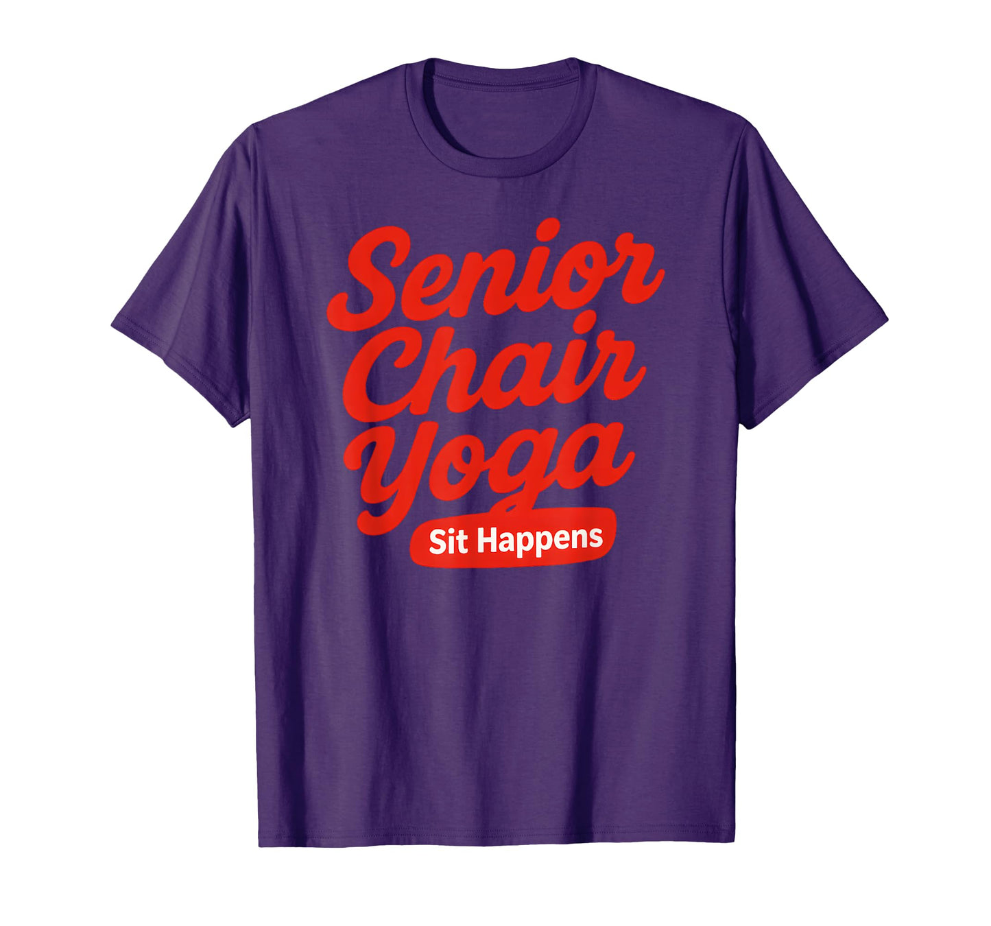 Senior Chair Yoga Balance Boost for Older Adults Vintage T-Shirt