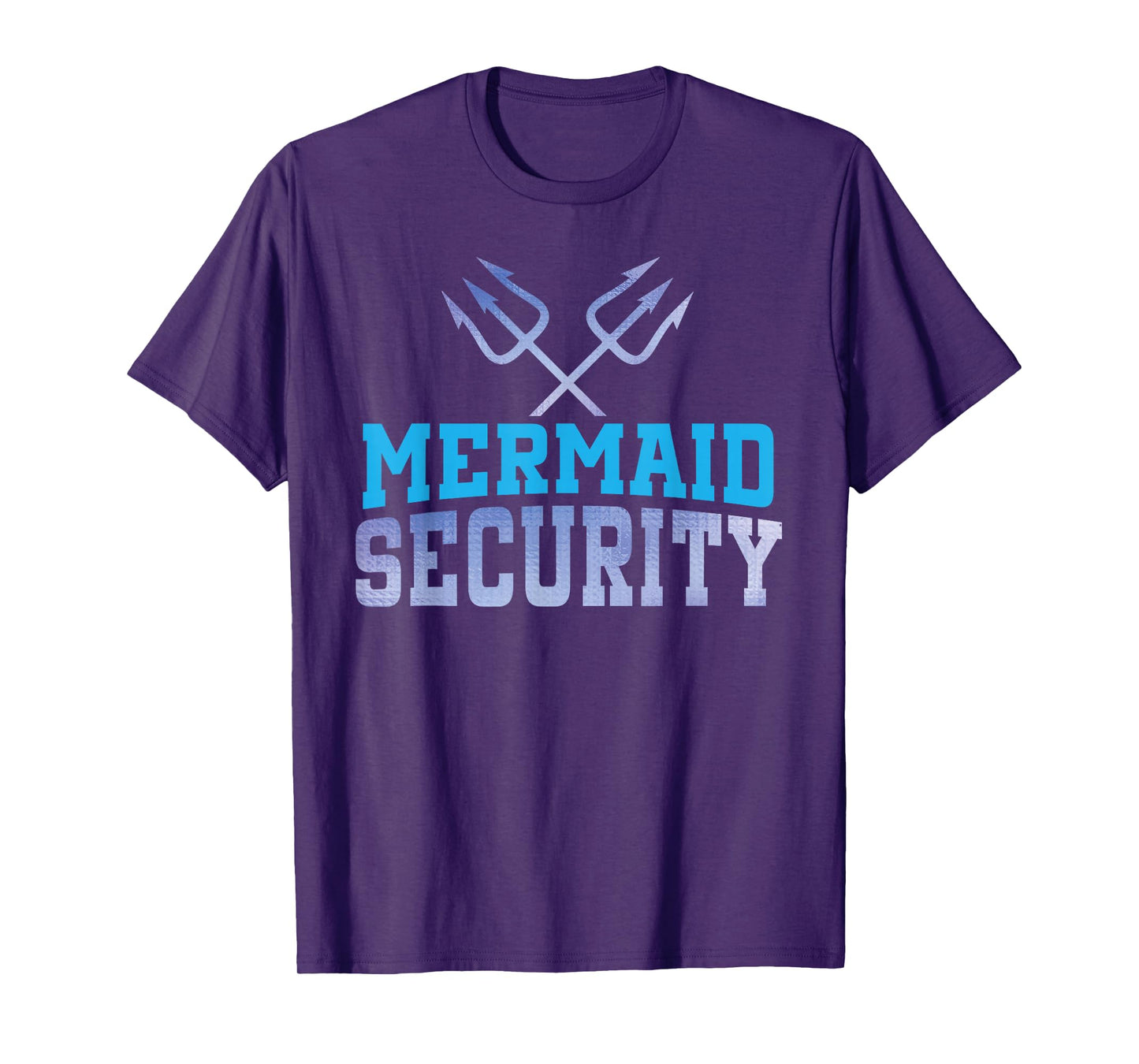 Mermaid Security Funny Dad Mermaid Family Mermaid Squad T-Shirt