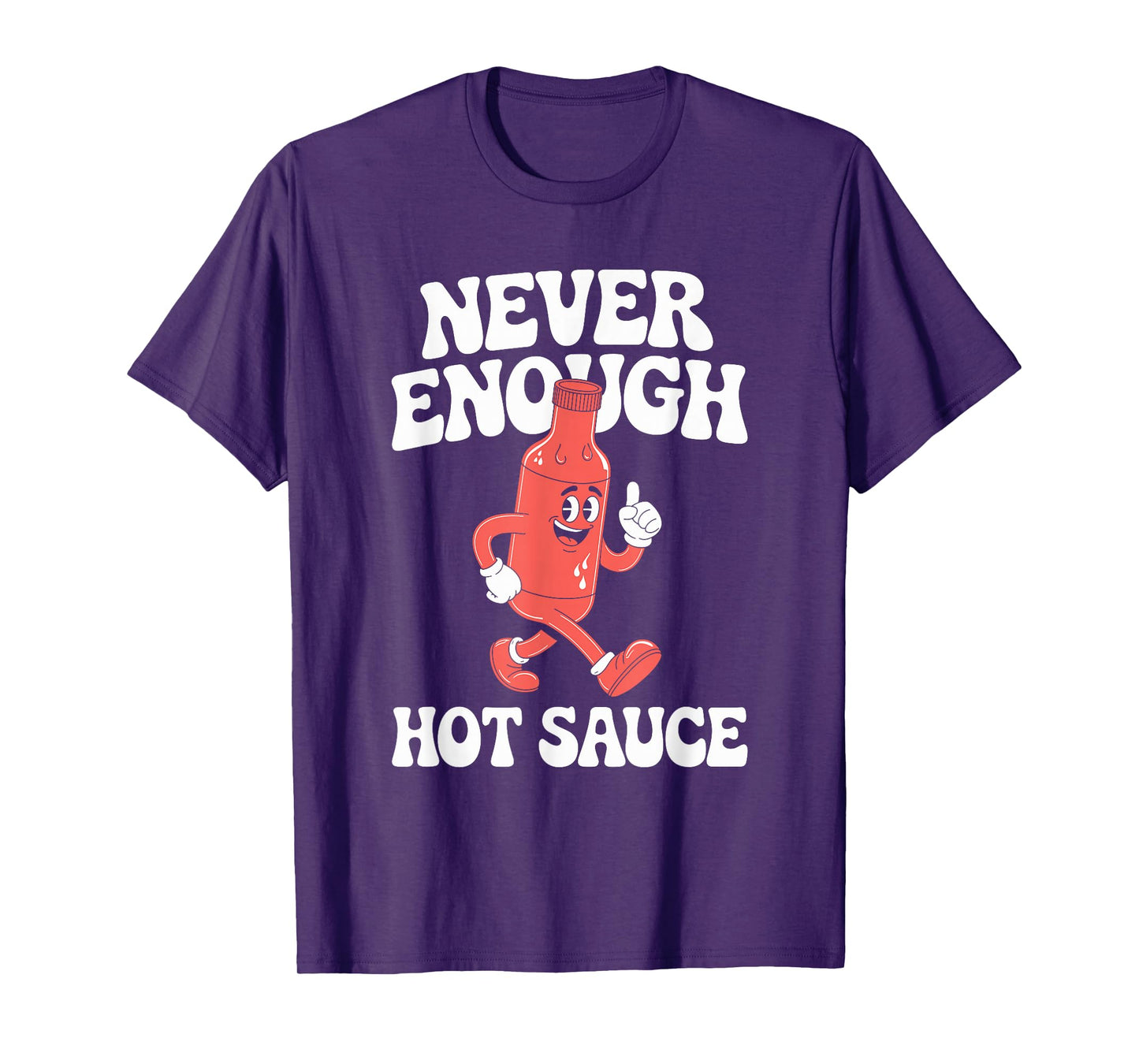 Funny Retro Hot Sauce Men Women Boys or Girls Hot Sauce T-Shirt