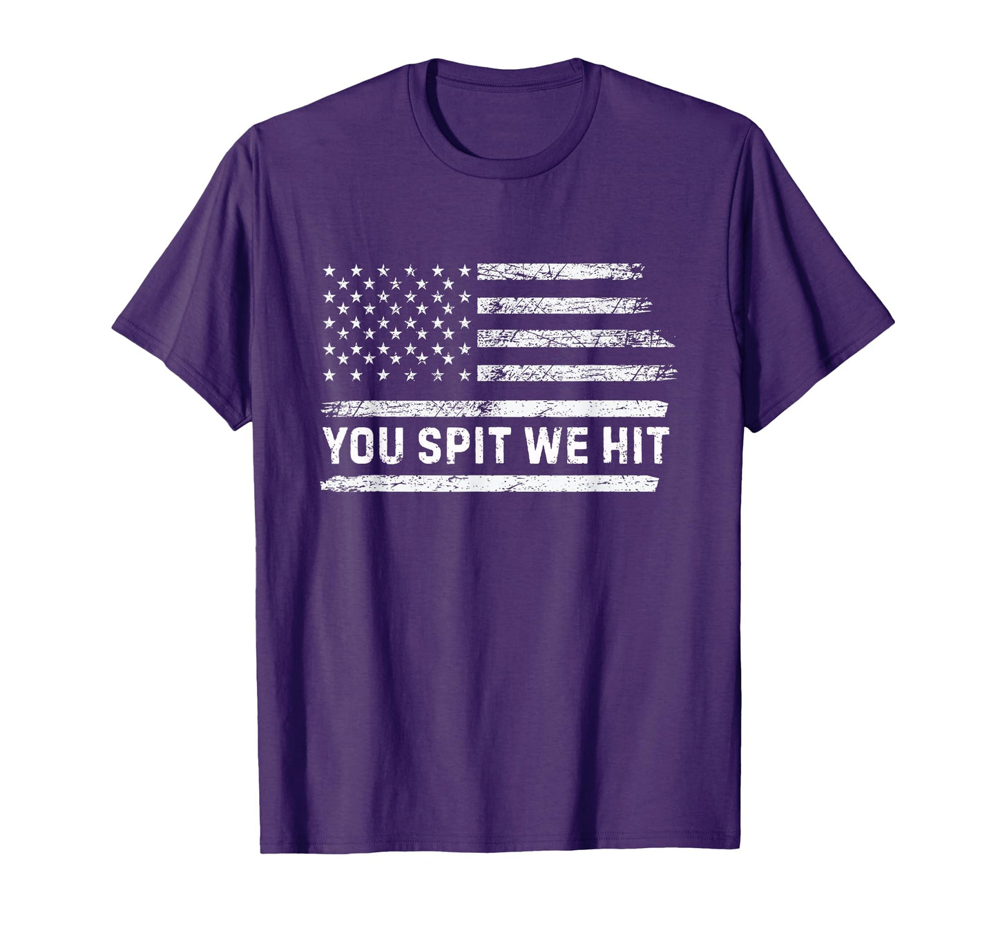 You Spit We Hit Trump Vintage T-Shirt