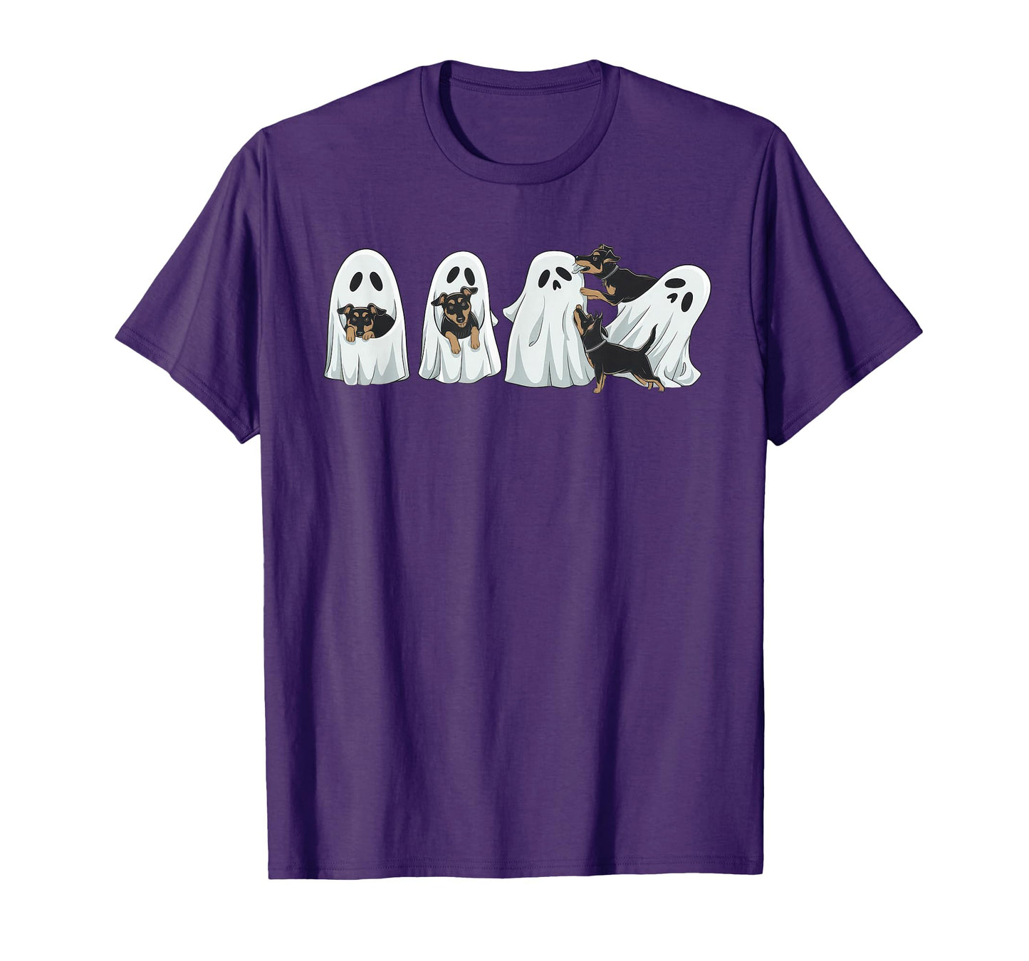 Halloween Tshirt Women Men Skeleton Witch Monster Party T-Shirt