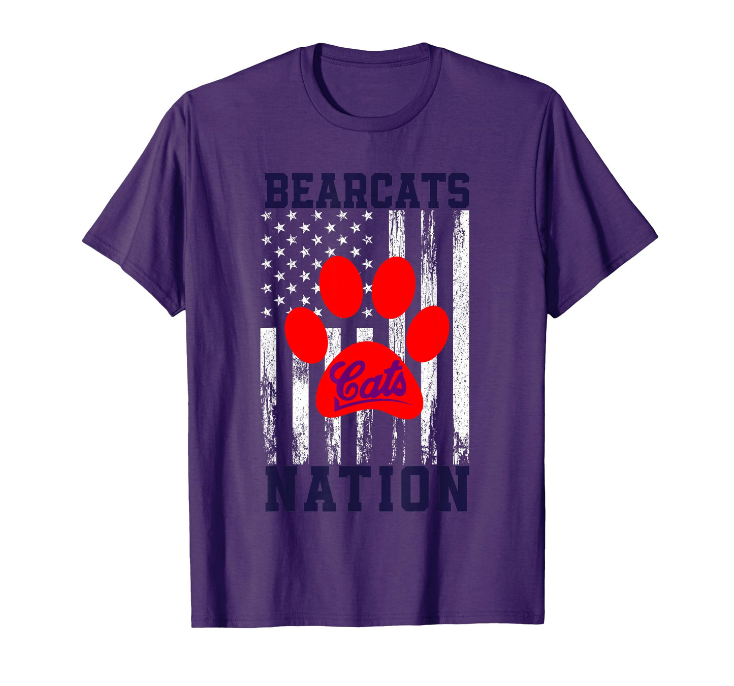 Huntingdon Area Bearcats Logo Nation HS T-Shirt