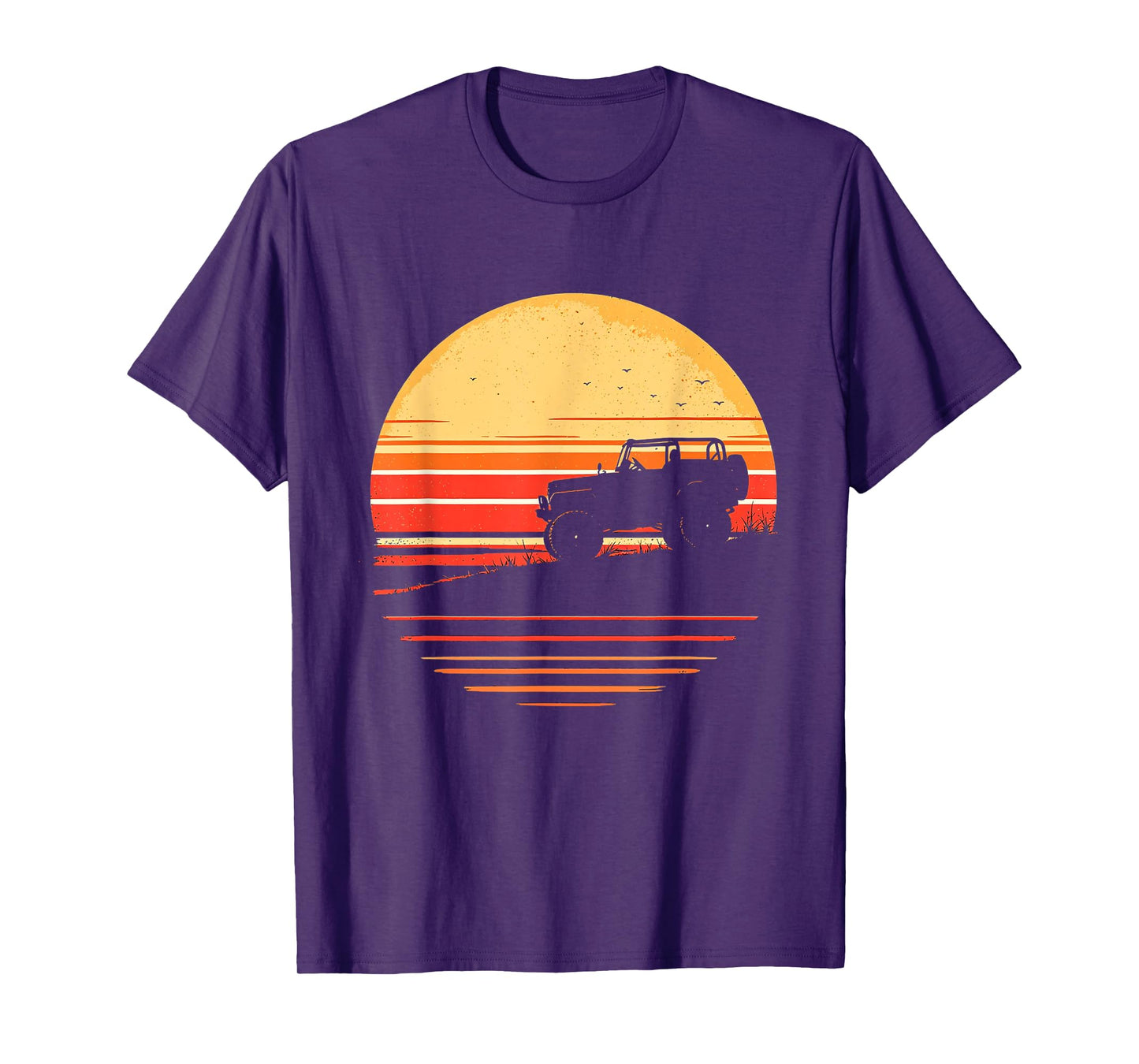 Vintage Off-road Sunset T-Shirt