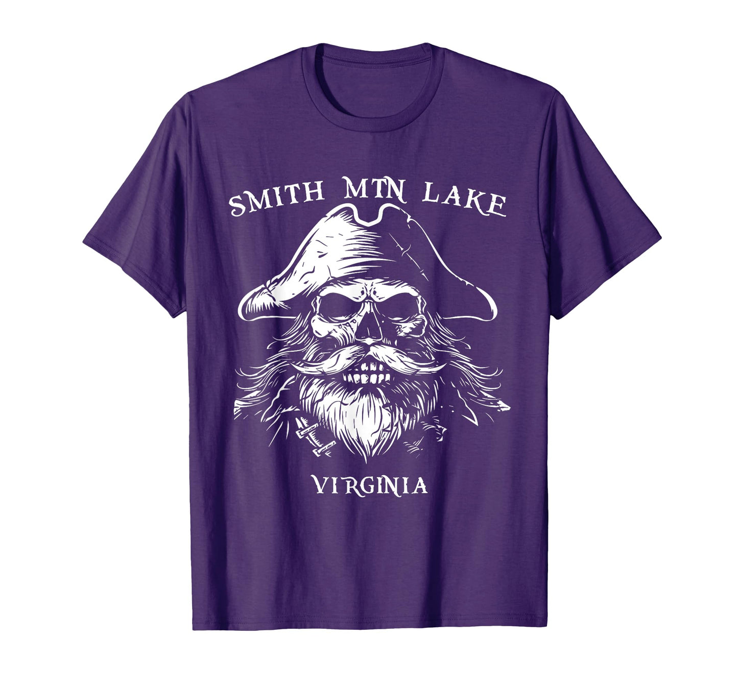 SML Smith Mountain Lake Retro Pirate T-Shirt