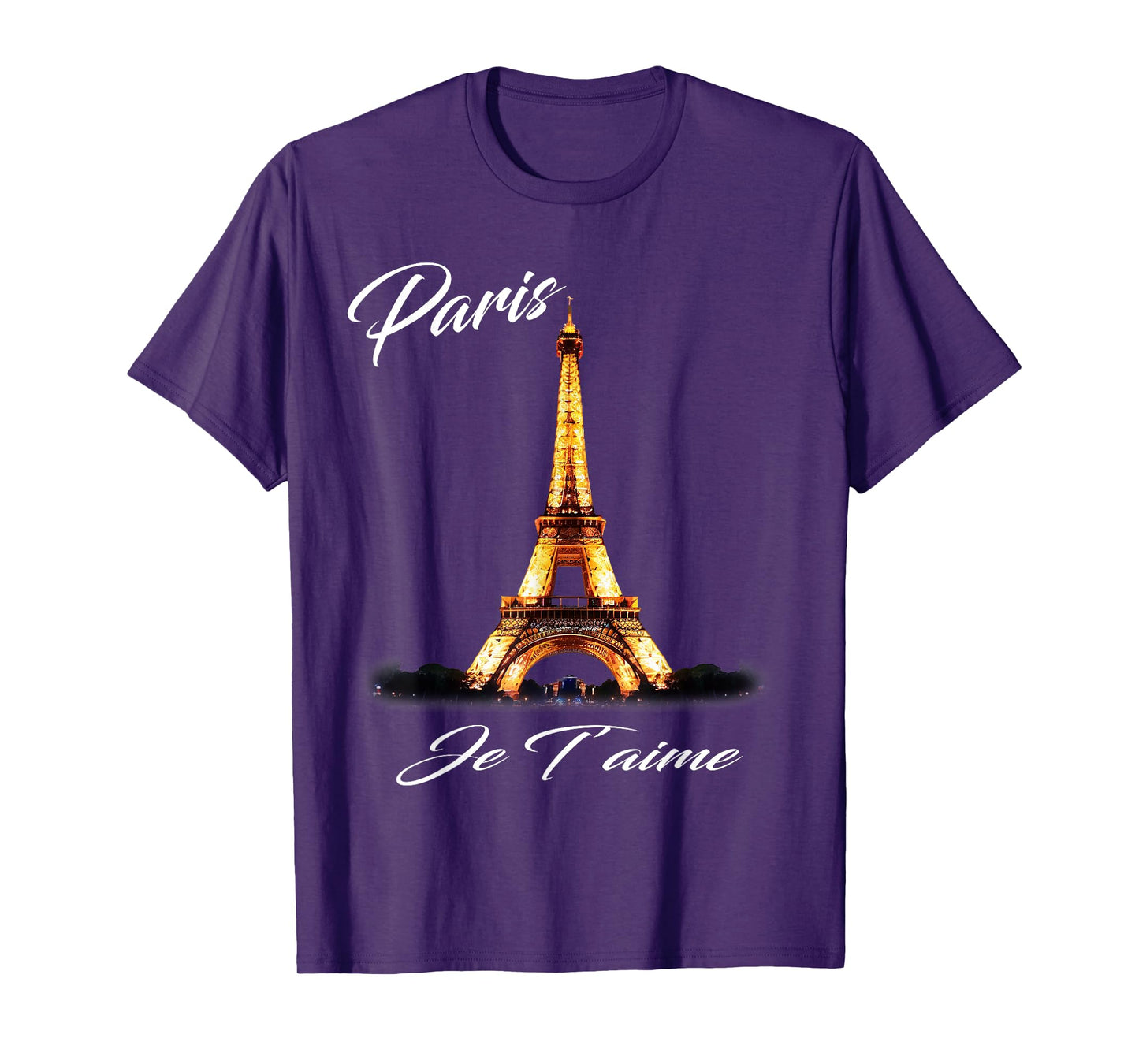 Eiffel Tower Paris Shirt Vintage I Love Paris France Women T-Shirt