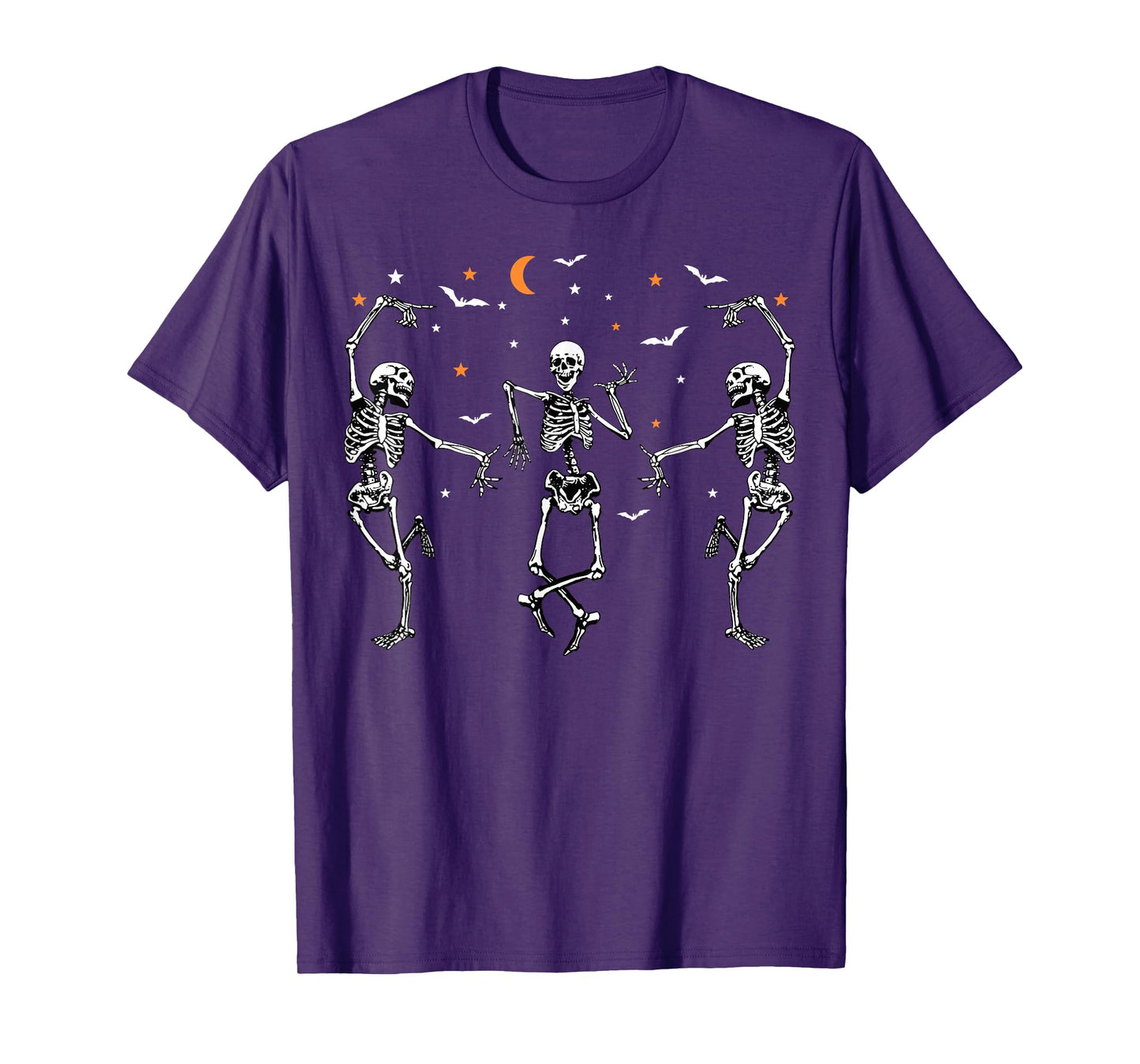 Dancing Skeleton Dance Funny Halloween Skeleton Women T-Shirt