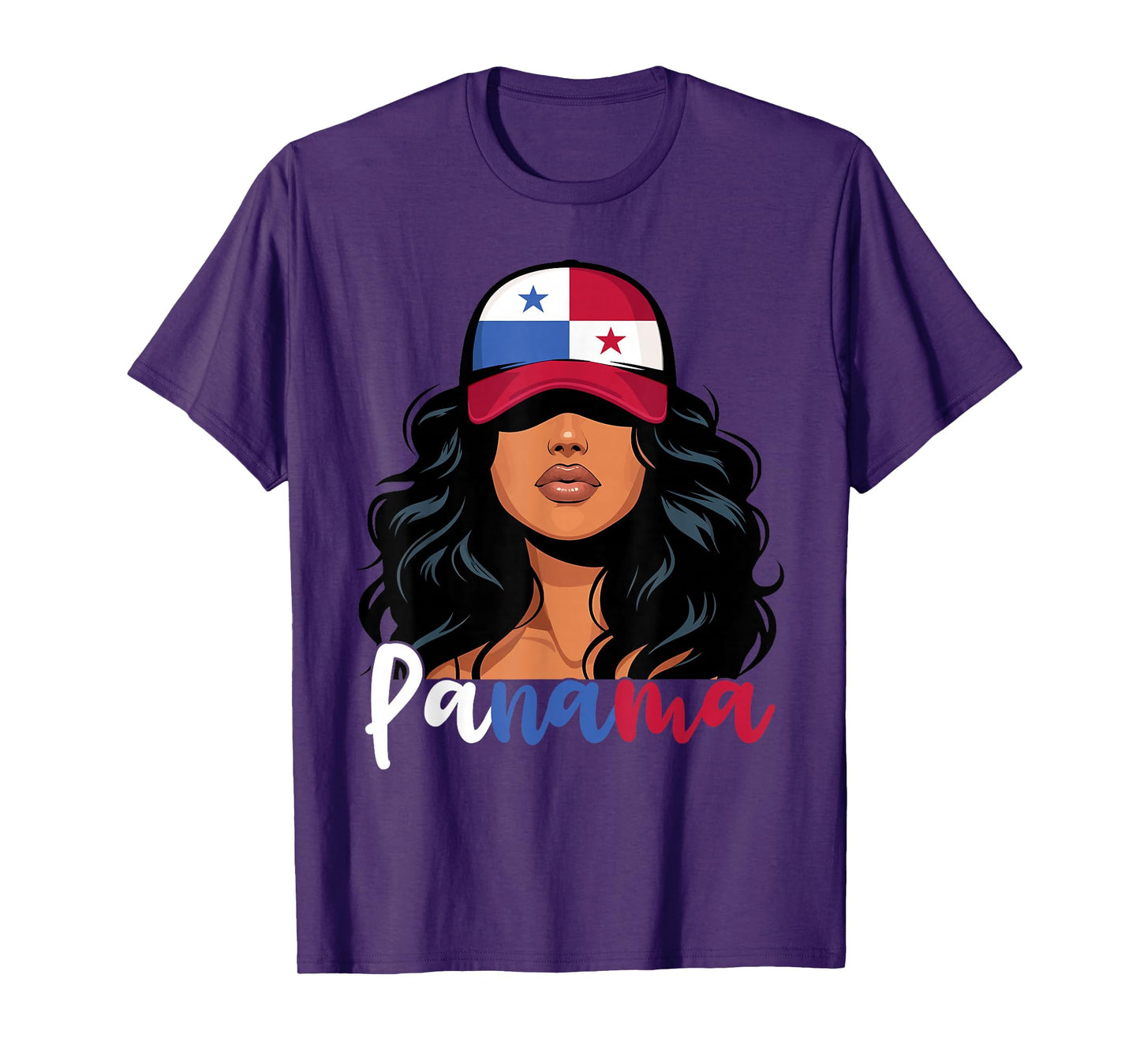 Panamanian Girl Panama Flag Proud Panameña Women T-Shirt