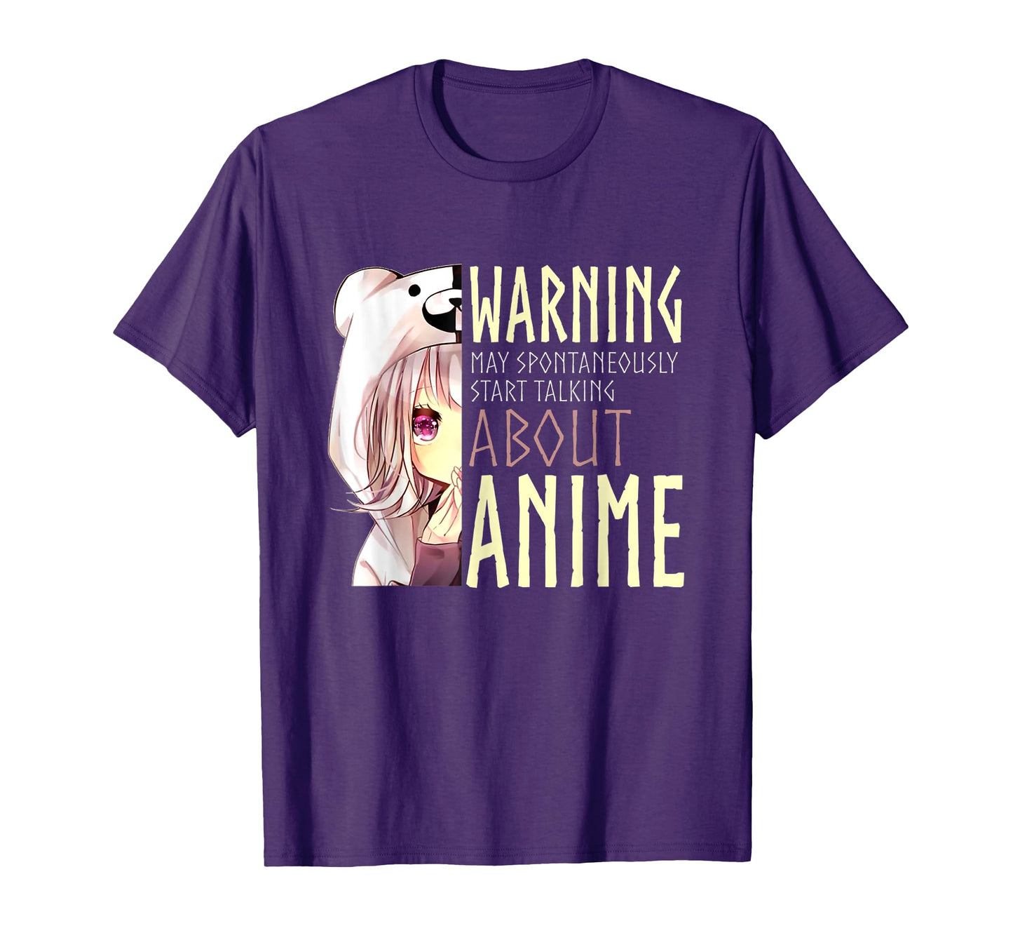 Warning May Spontaneously Start Talking About Anime T-Shirt