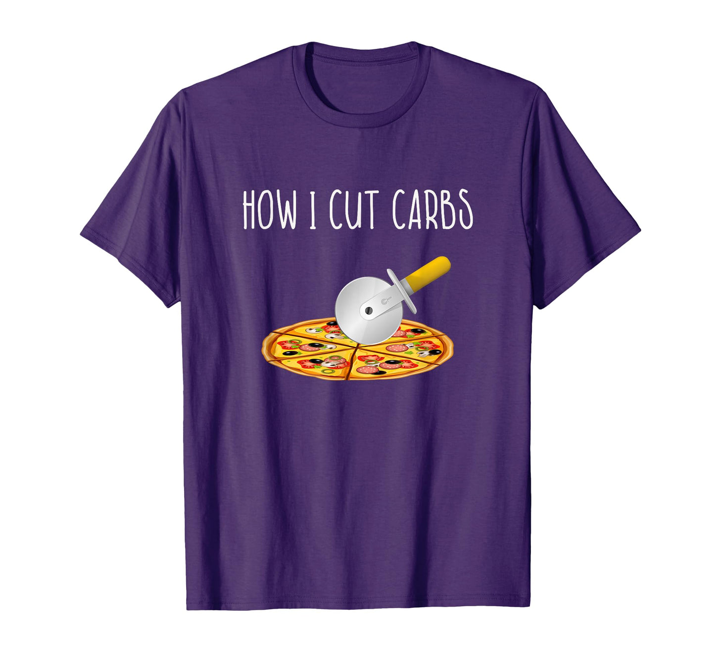 This is How I Cut Carbs Shirt - Pizza Cutter T-Shirt at Gym T-Shirt