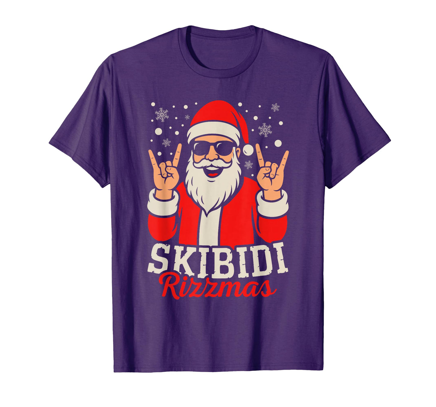 Skibidi Rizzmas Christmas Rizz Santa Claus Charisma Xmas T-Shirt