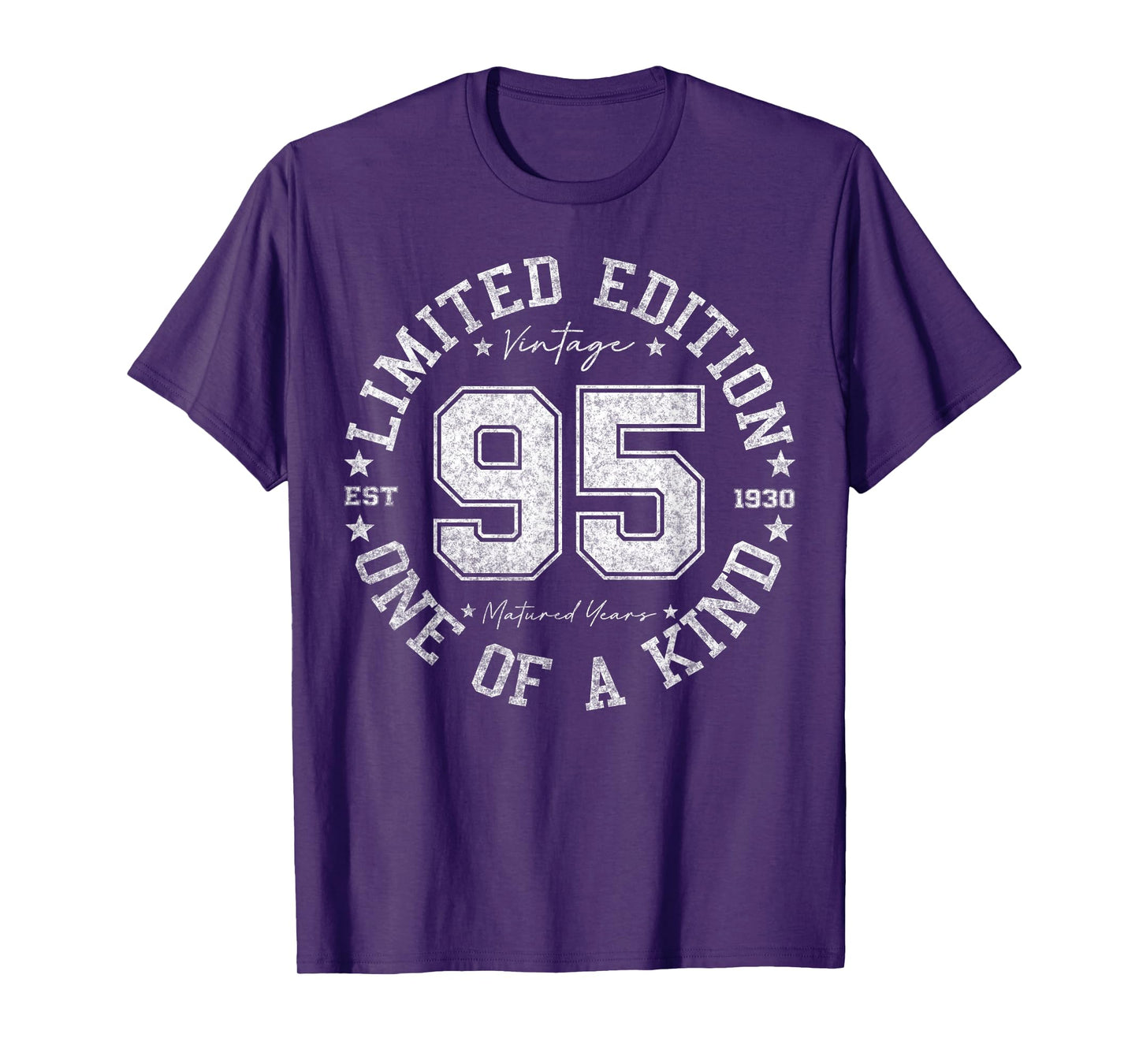 95 Year Old Gifts Vintage 1930 Limited Edition 95th Birthday T-Shirt