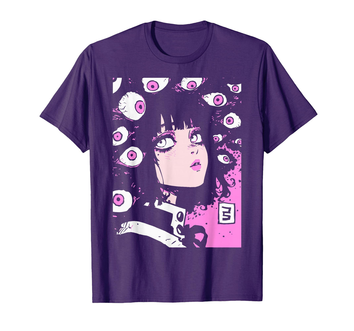 Horror Anime Manga | Japan Japanese Creepy Kawaii Goth T-Shirt
