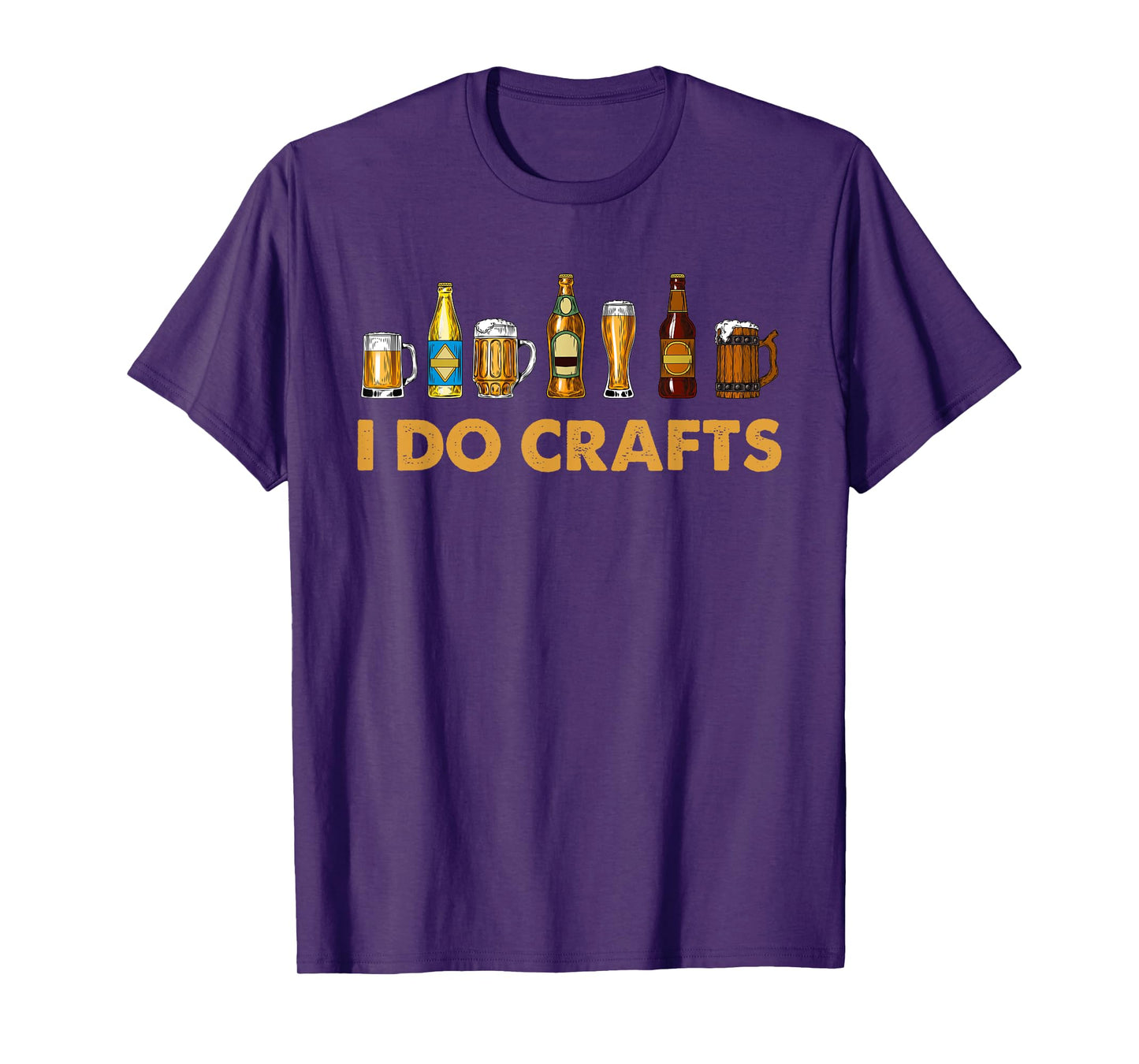 Craft Beer Vintage I Do Crafts Home Brewing Art T-Shirt