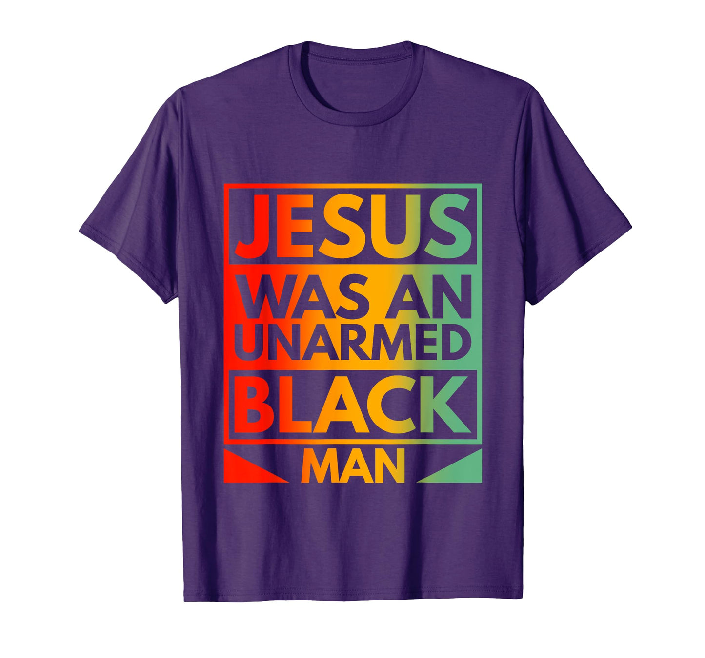 Jesus Was An Unarmed Black Man American Vintage Retro T-Shirt