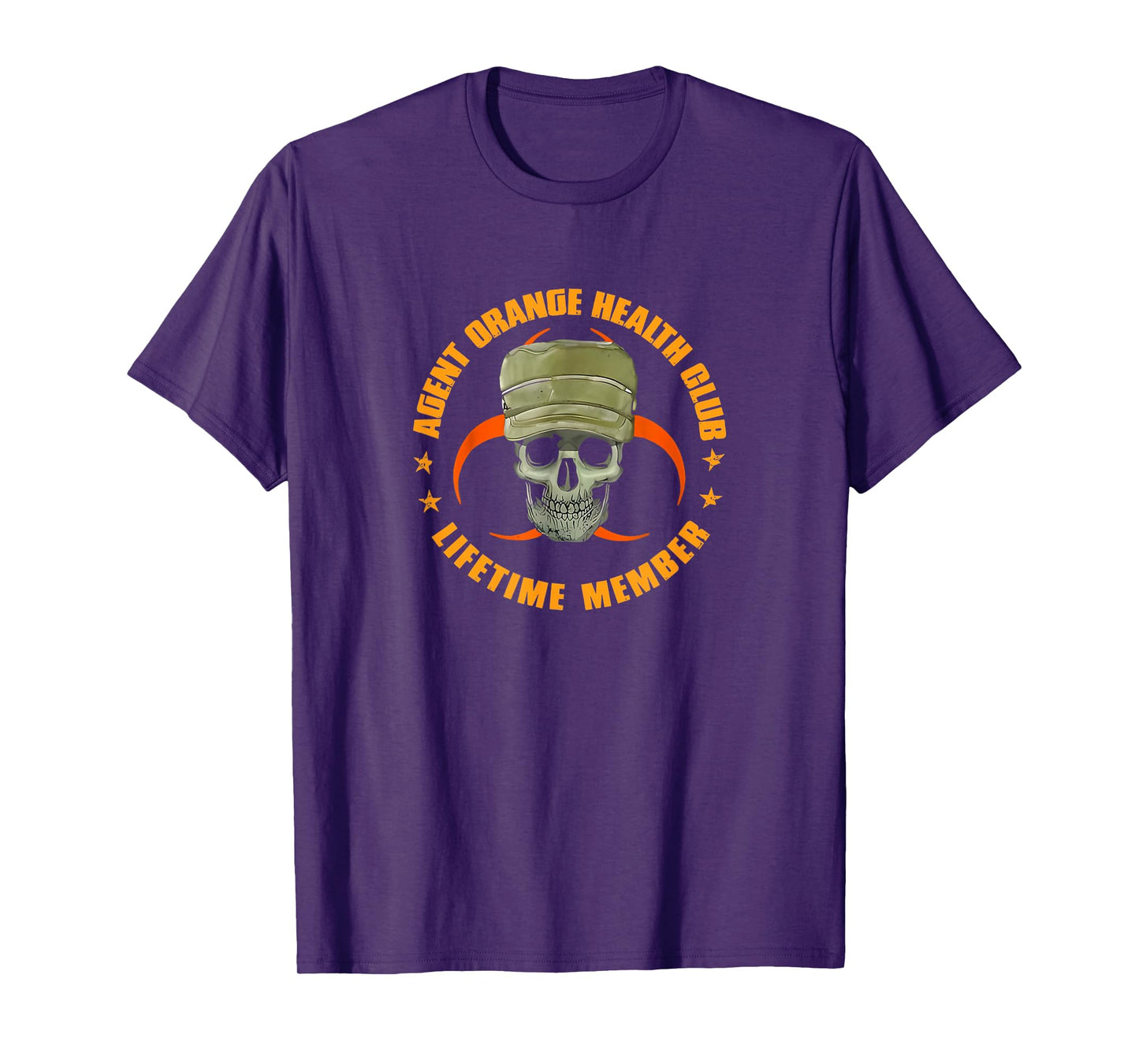Orange Agent Health Club Lifetime Member Vietnam Veterans T-Shirt