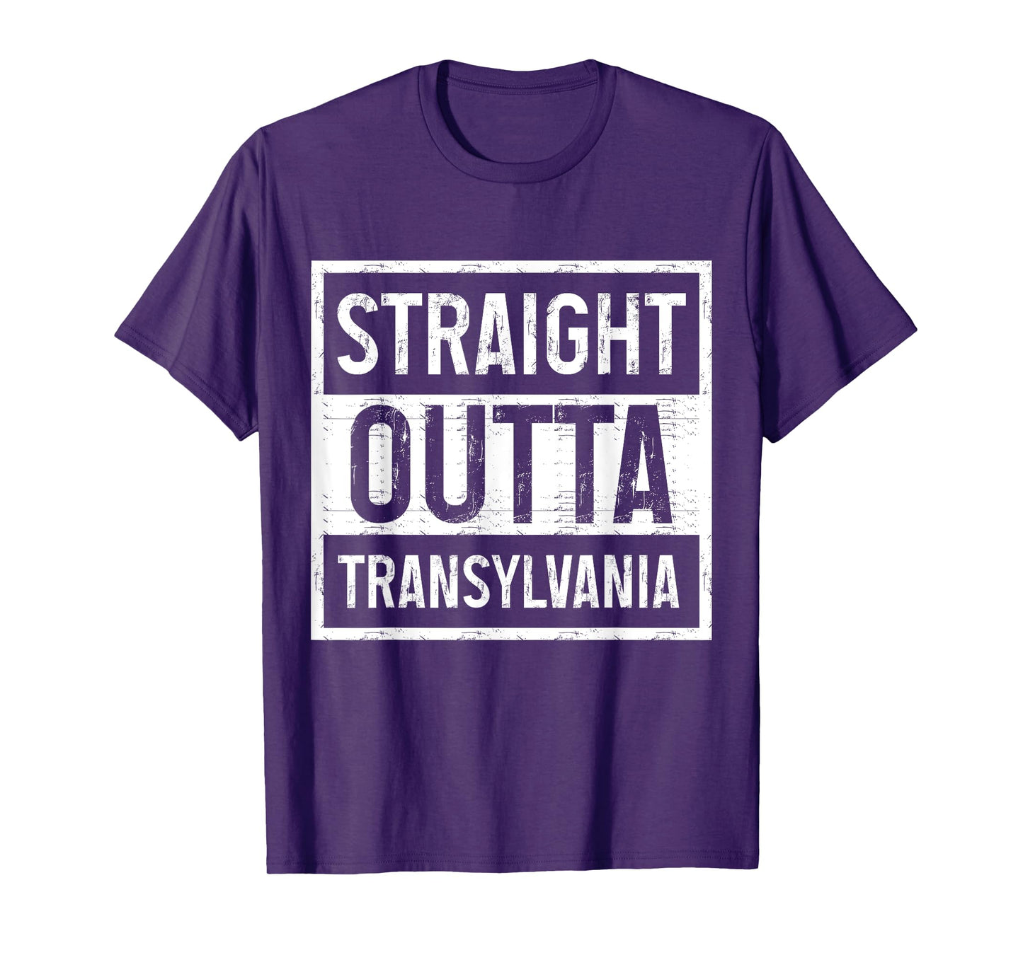 Straight Outta Transylvania Romania Romanian Pride T-Shirt