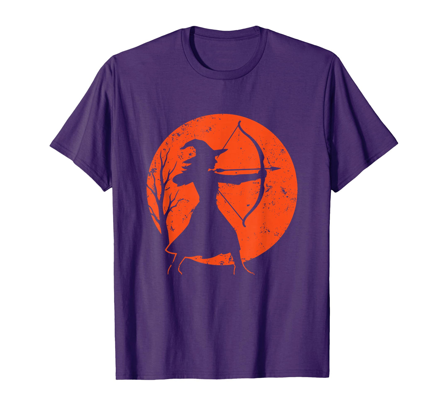 Witch Archer Under Moon T-Shirt