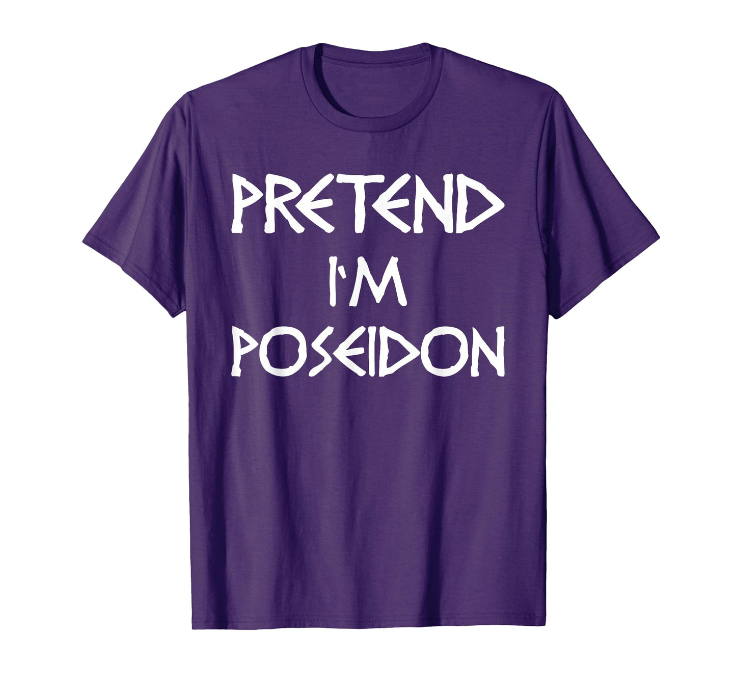 Pretend I'm Poseidon Costume Women Men Kids T-Shirt