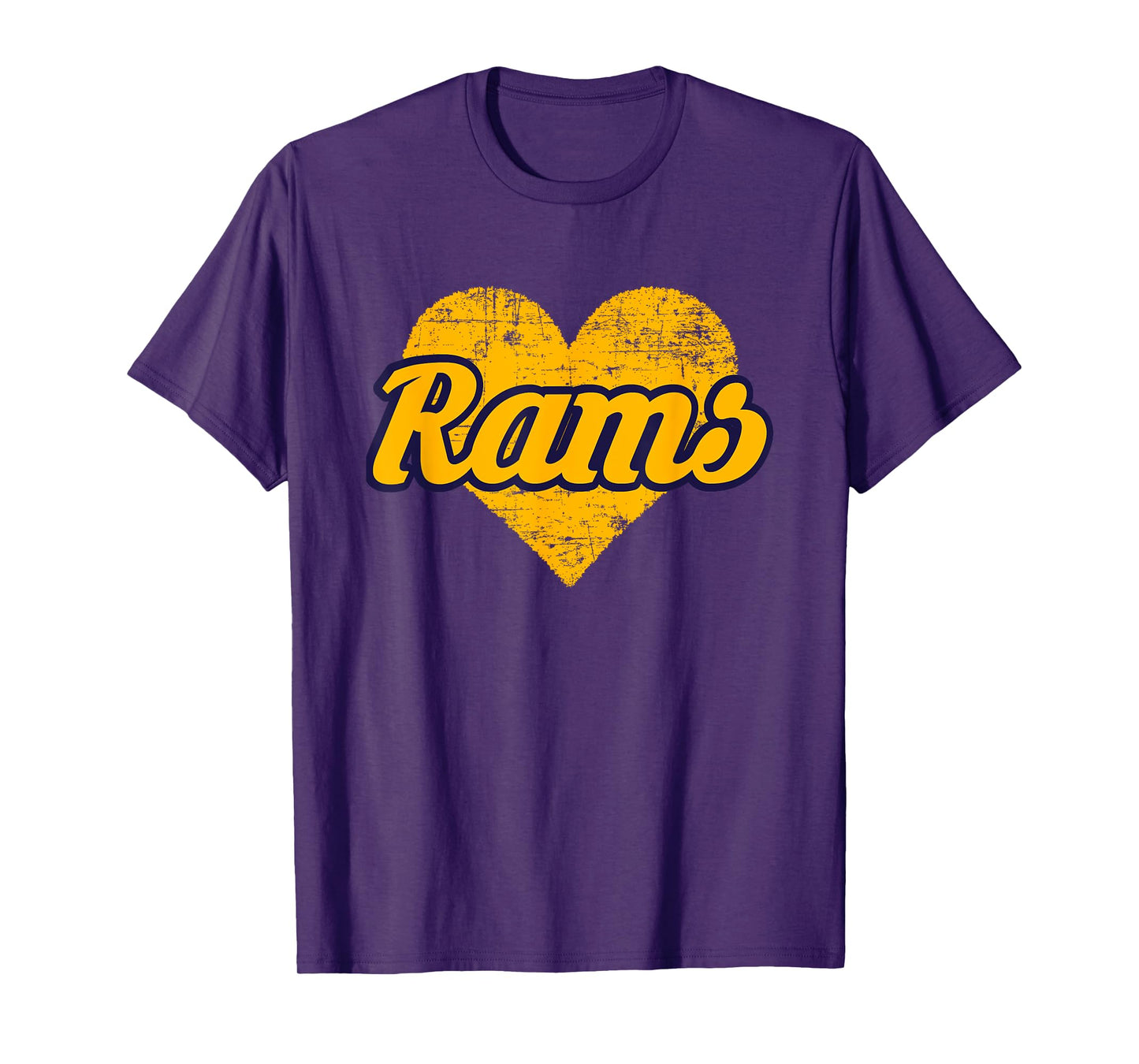 Reidsville Rams Over Heart T-Shirt