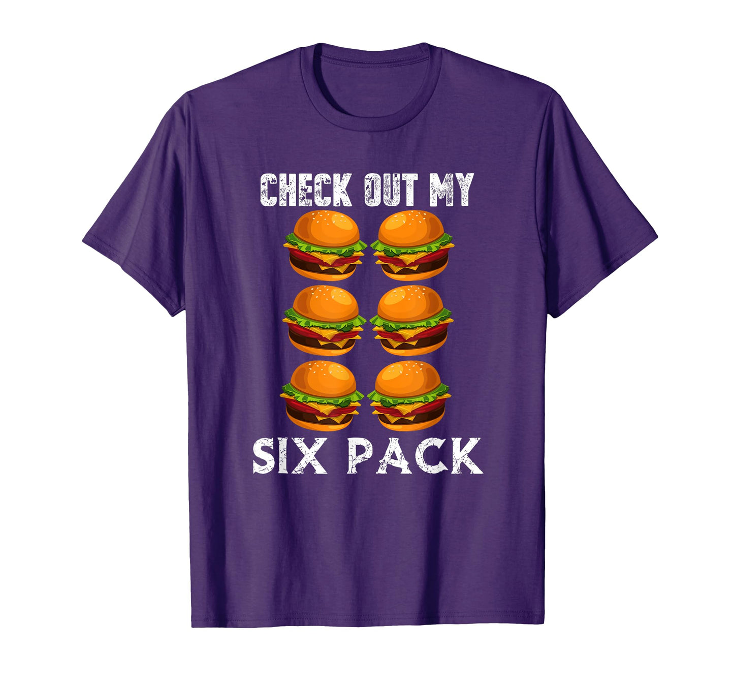 Check out my six pack burger shirt gym T-Shirt