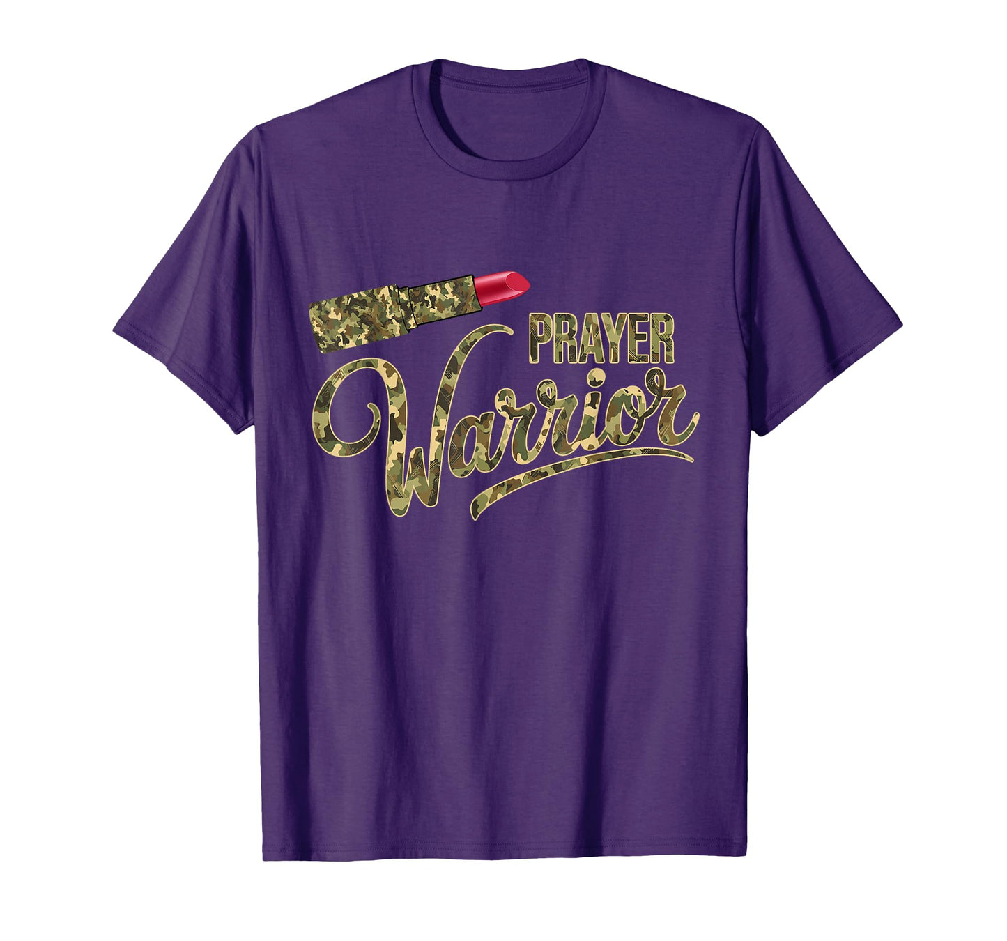 Prayer Warrior Faith God Jesus Christian Women T-Shirt