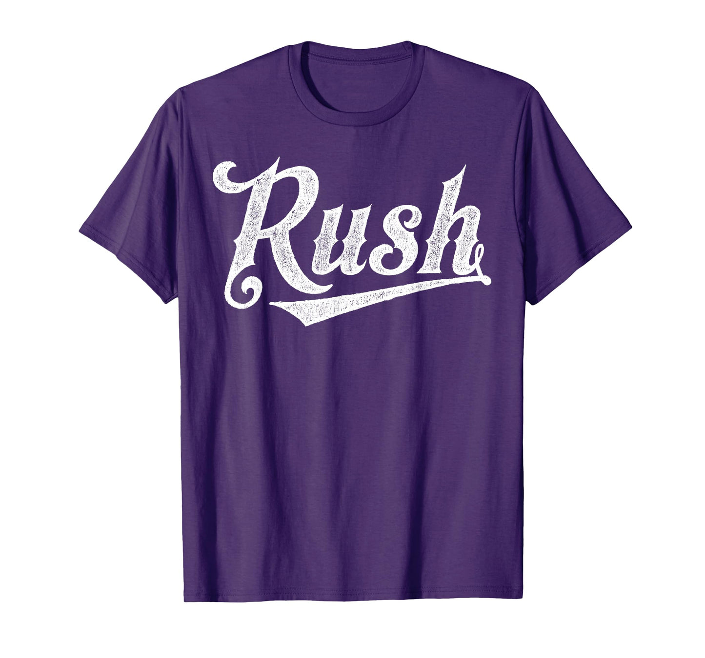 Rush Surname Vintage Retro Gift Men Women Boy Girl T-Shirt