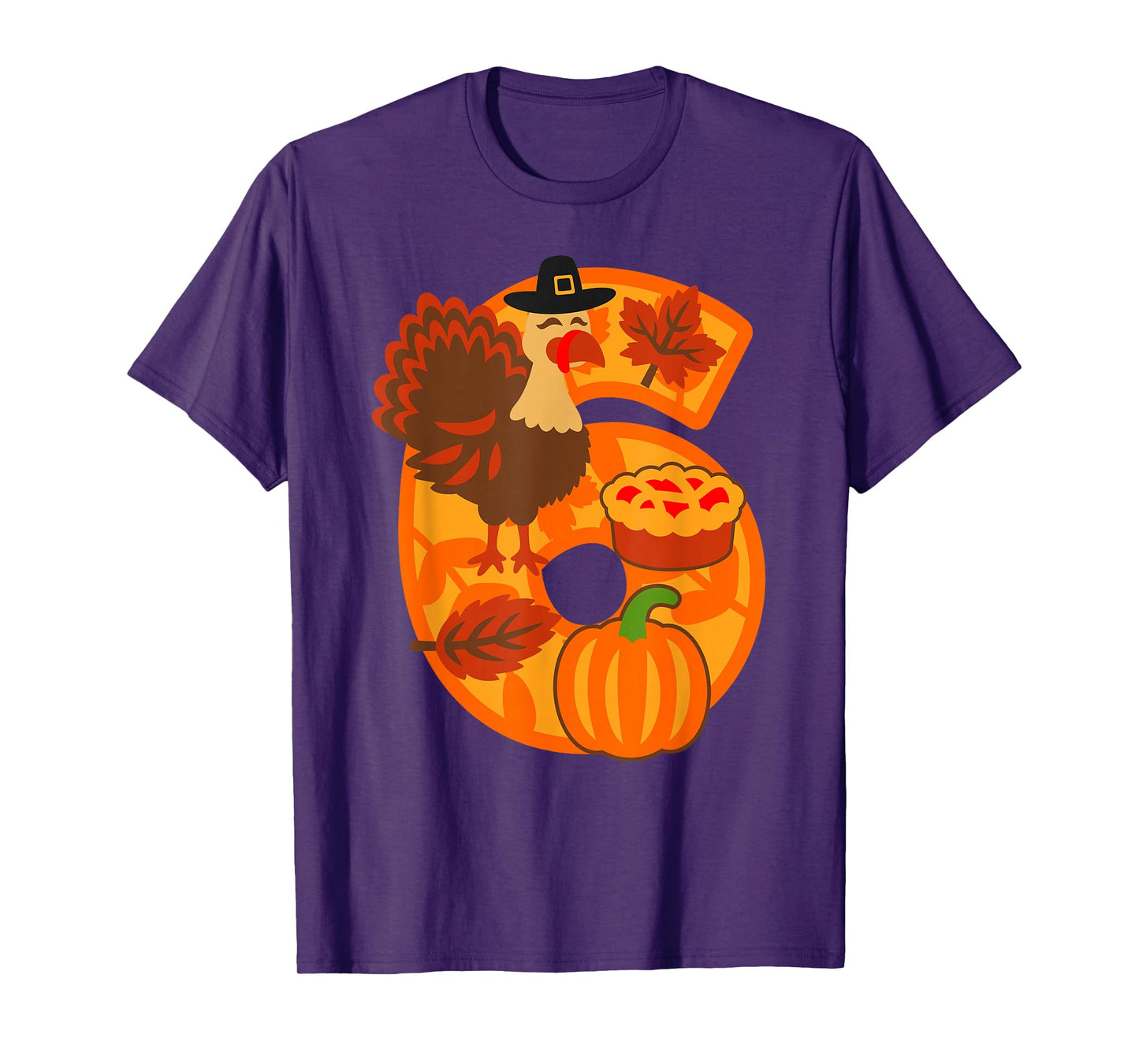 Funny Six Seven Meme 6 7 Thanksigivng Matching Outfit Couple T-Shirt