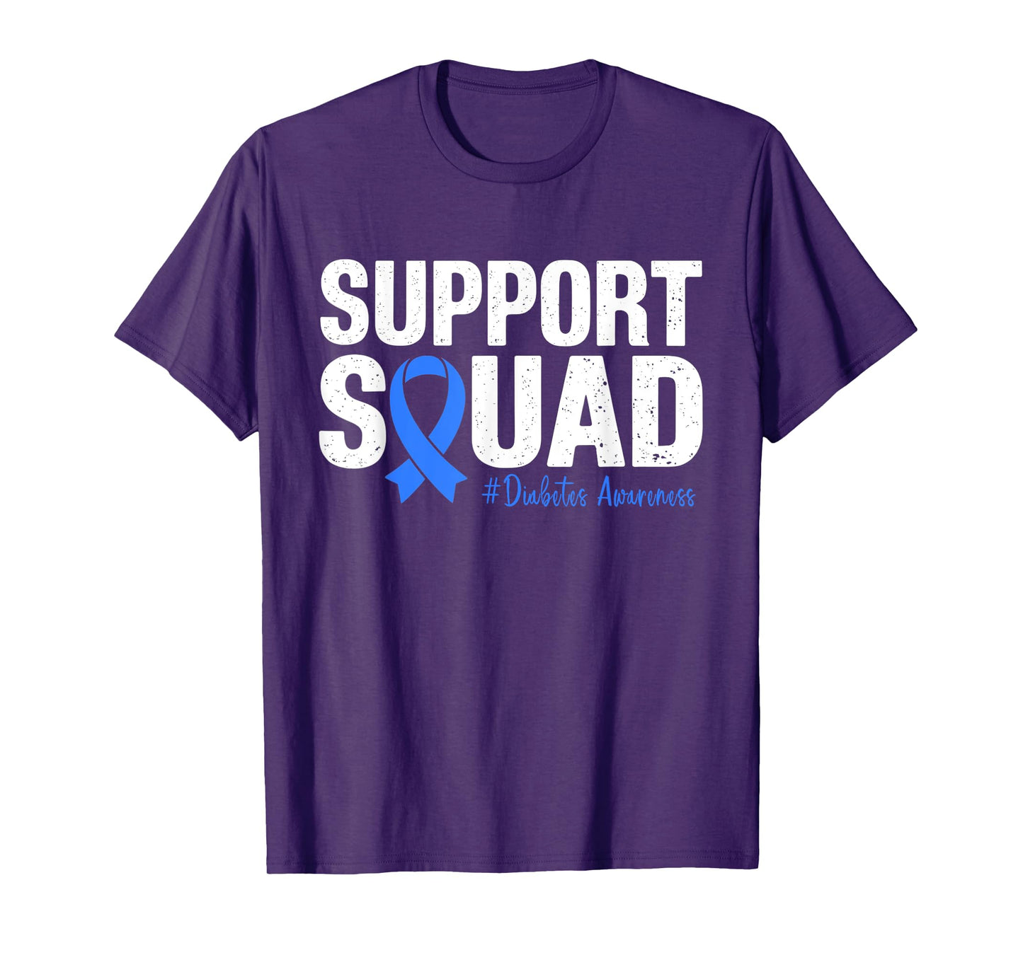 Type 1 Diabetes Warrior Support Squad Diabetes Awareness T-Shirt